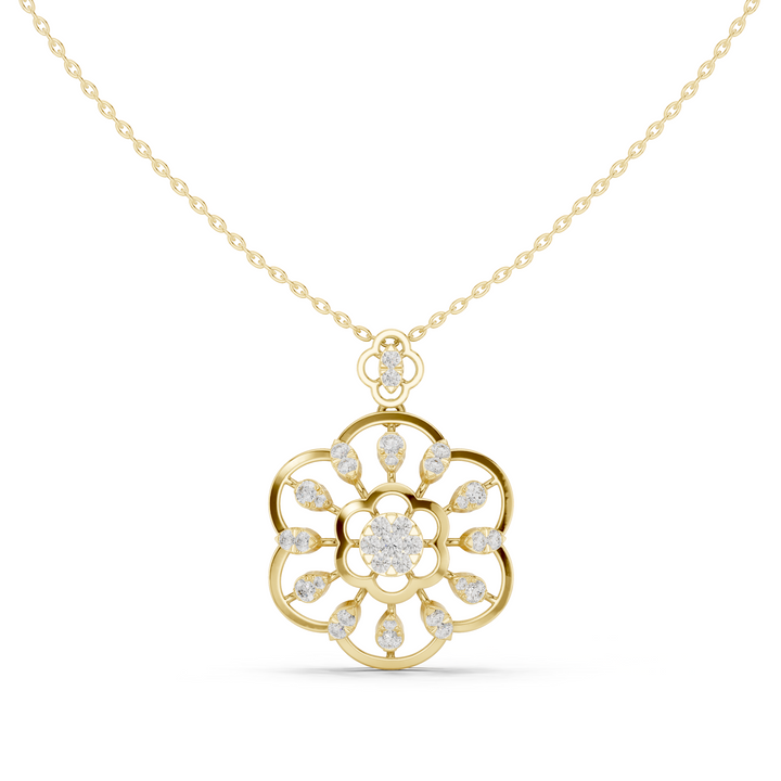 Sparkling featuring intricate diamond detail and fine finish
