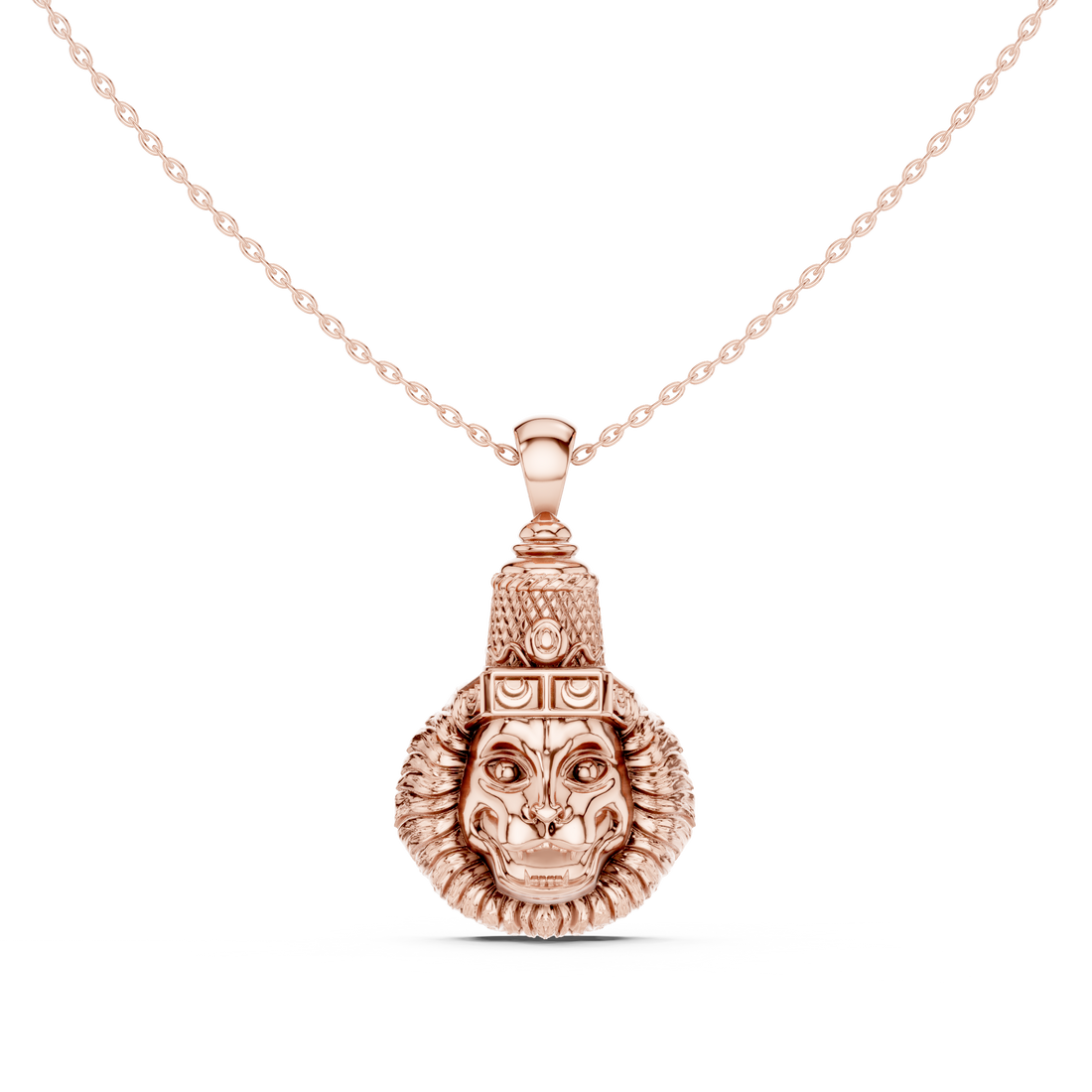 Luxury fashion Round Brilliant Cut Diamond Solitaire Pendant Necklace in Four Prong Setting curated for exclusive jewelry collections