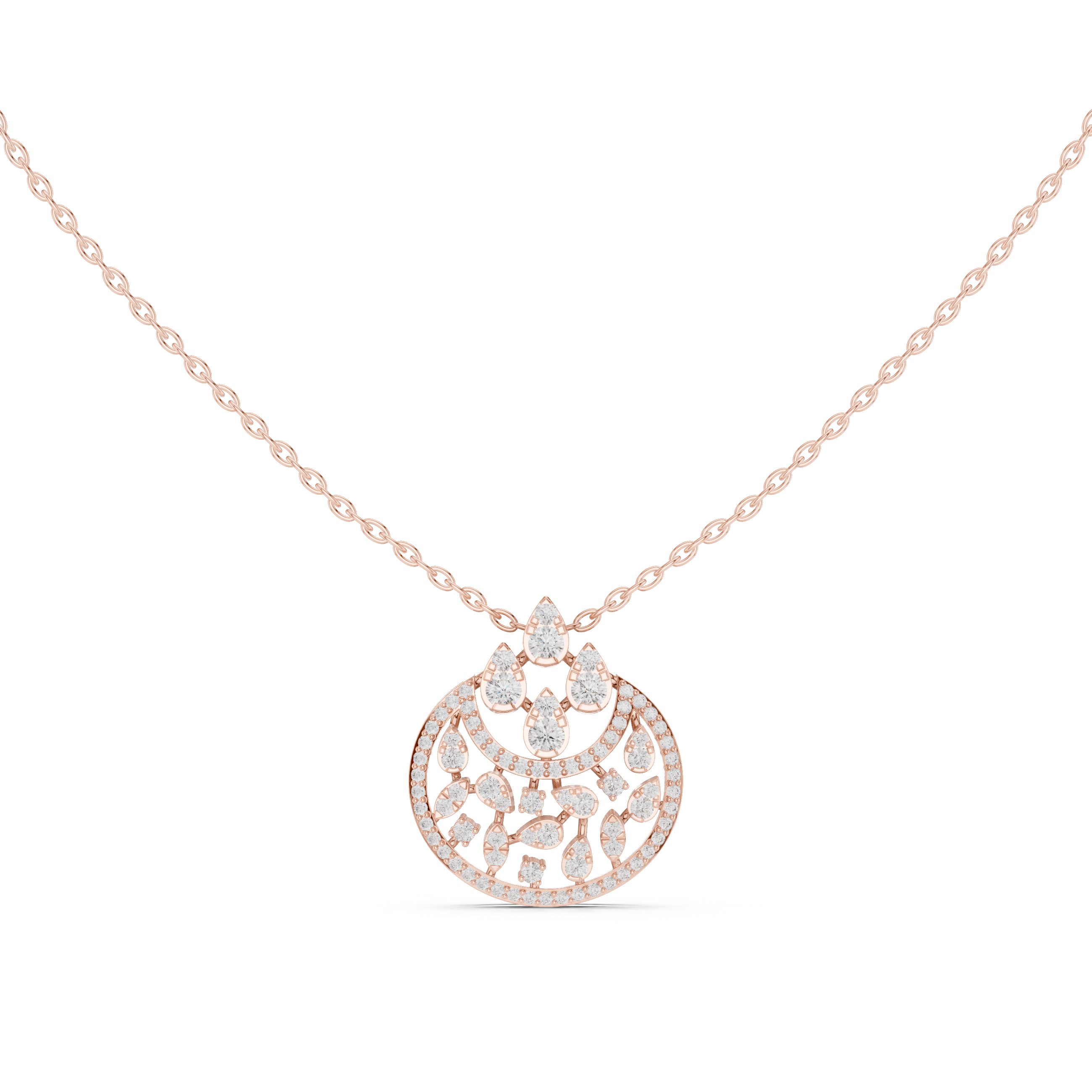 Sparkling featuring intricate diamond detail and fine finish