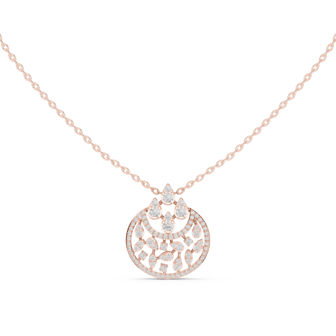 Sparkling featuring intricate diamond detail and fine finish