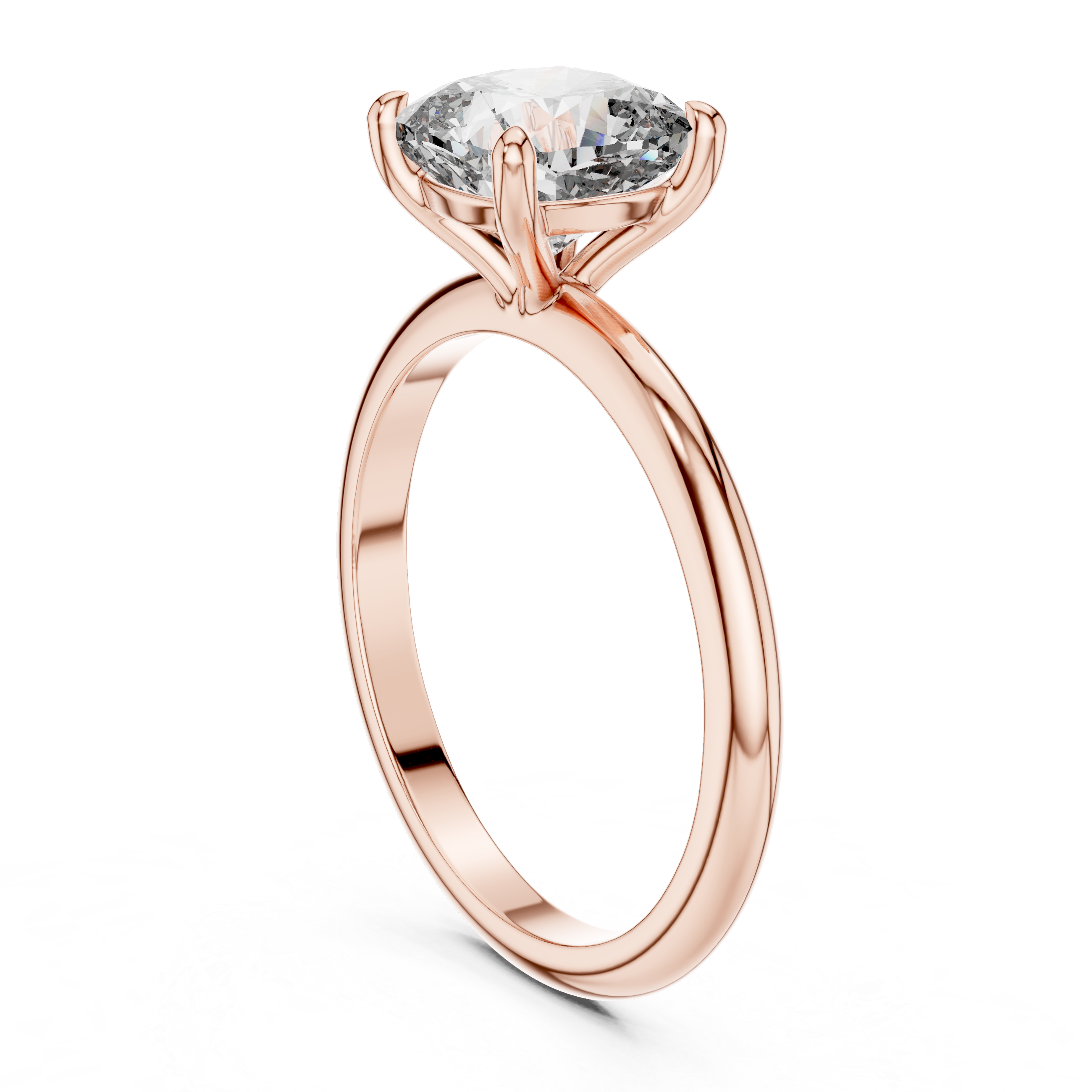 Gold toe ring with engraved floral detail.