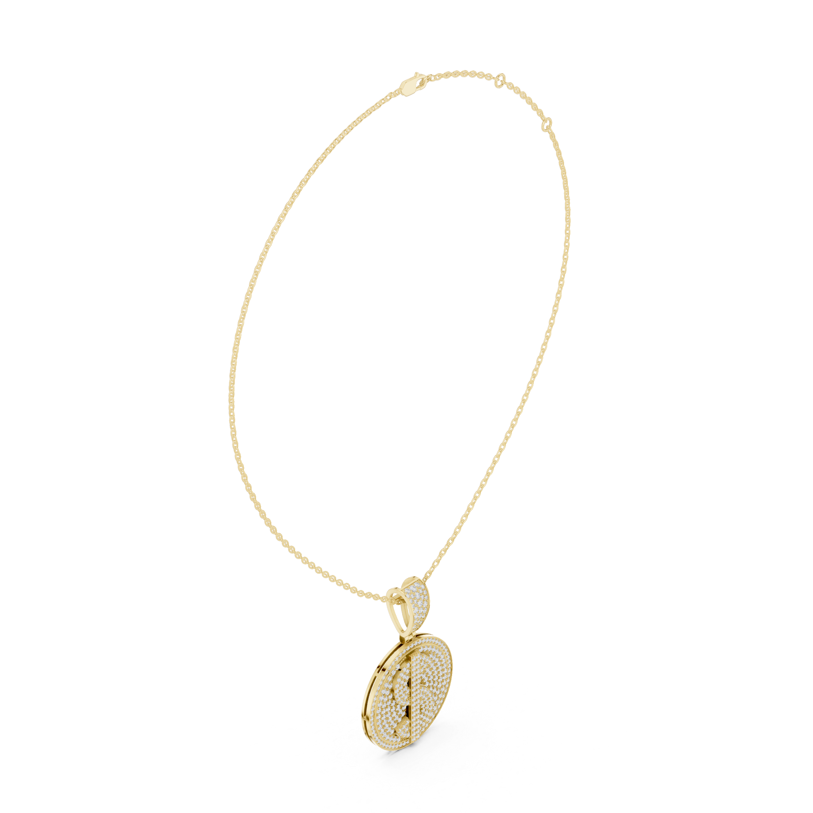 Sparkling featuring intricate diamond detail and fine finish