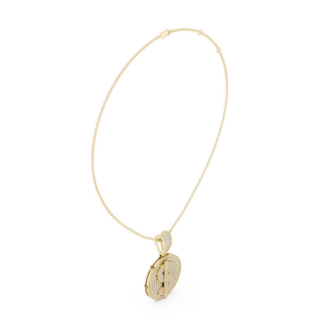 Sparkling featuring intricate diamond detail and fine finish