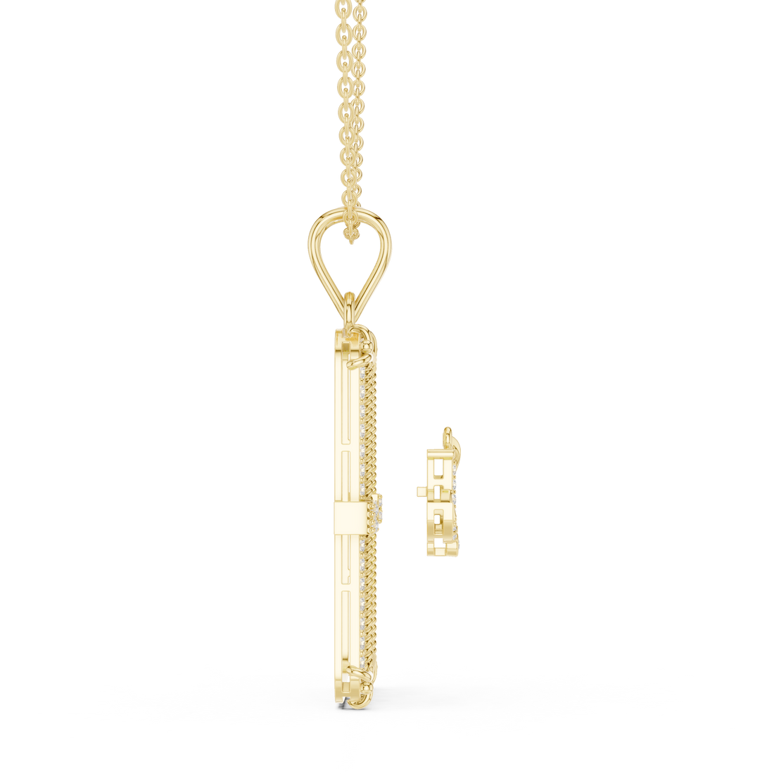 Stunning with premium high-quality finish and brilliant sparkling diamonds
