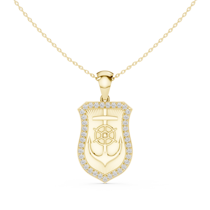 Sparkling featuring intricate diamond detail and fine finish