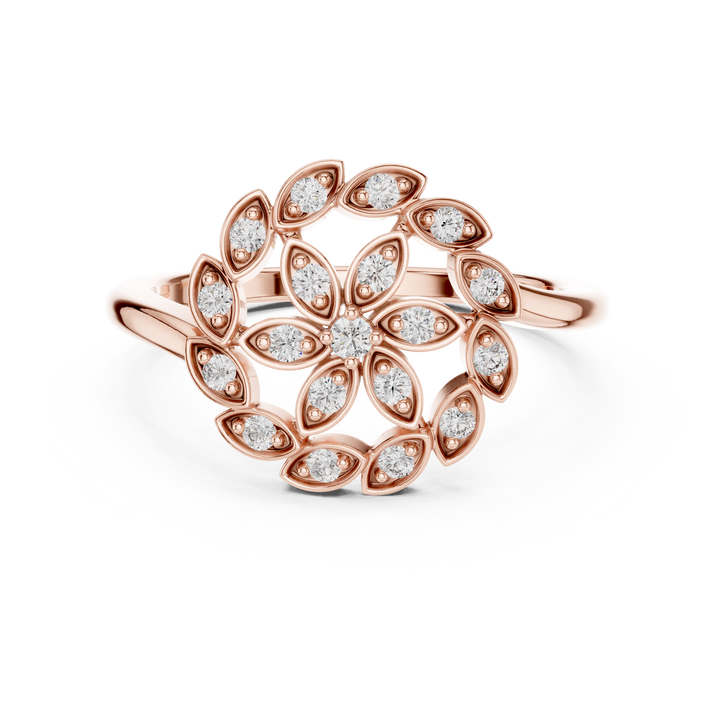 Heart-shaped stud earrings with polished gold.