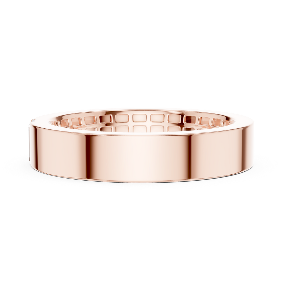 Baguette Cut Diamond Minimal Band Ring