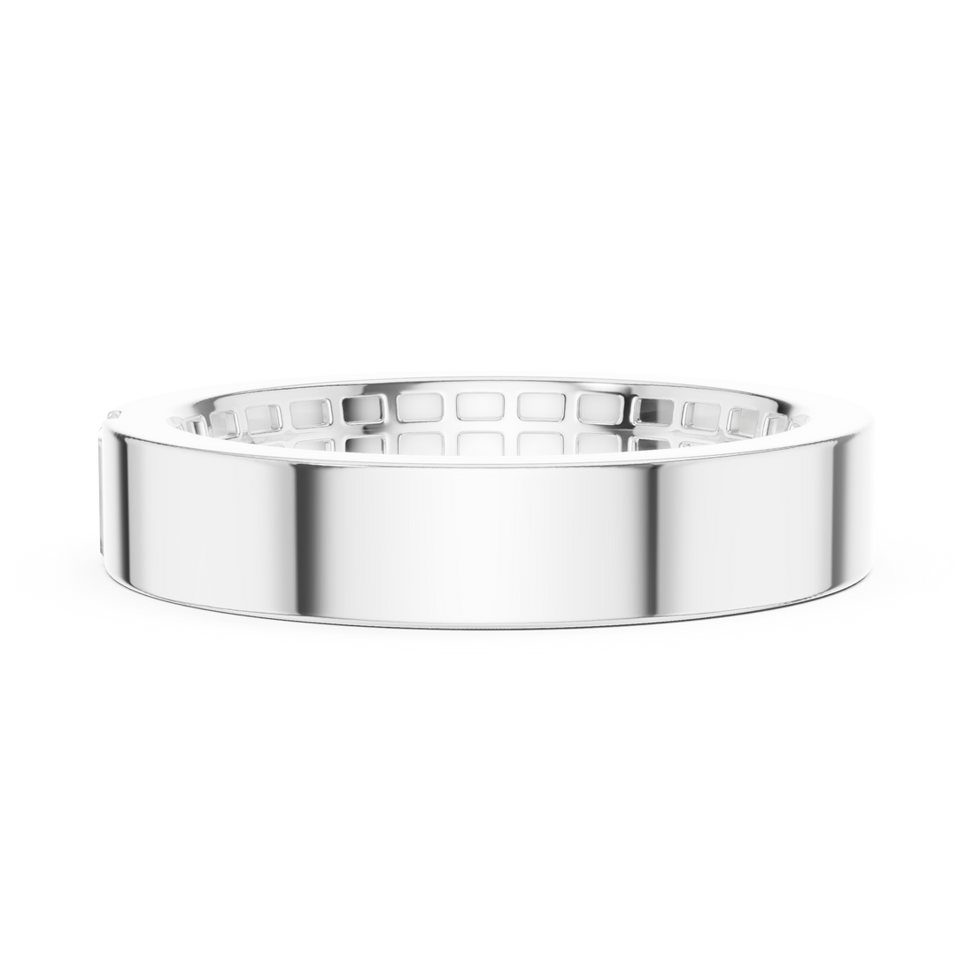 Baguette Cut Diamond Minimal Band Ring