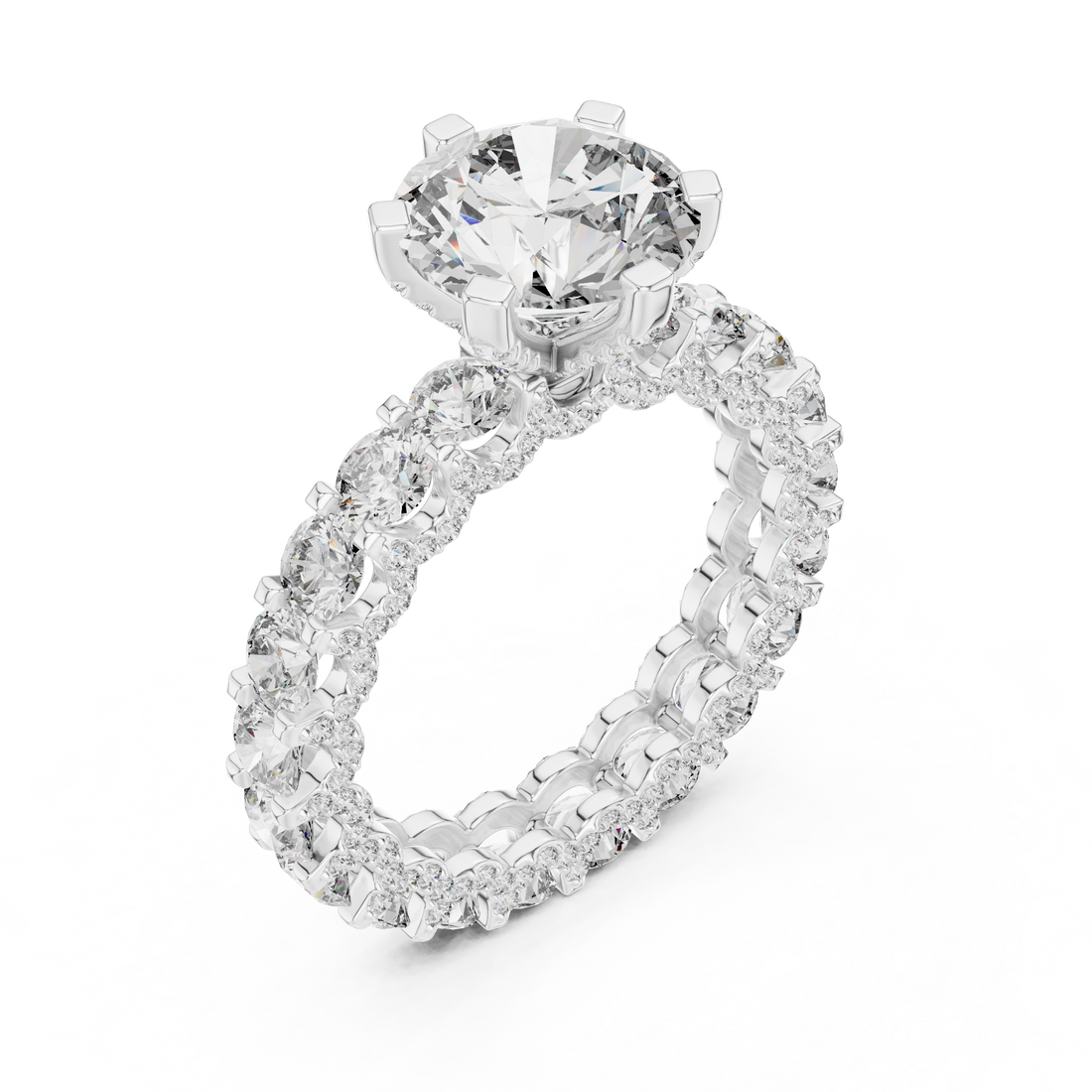Bridal choker necklace with intricate craftsmanship.