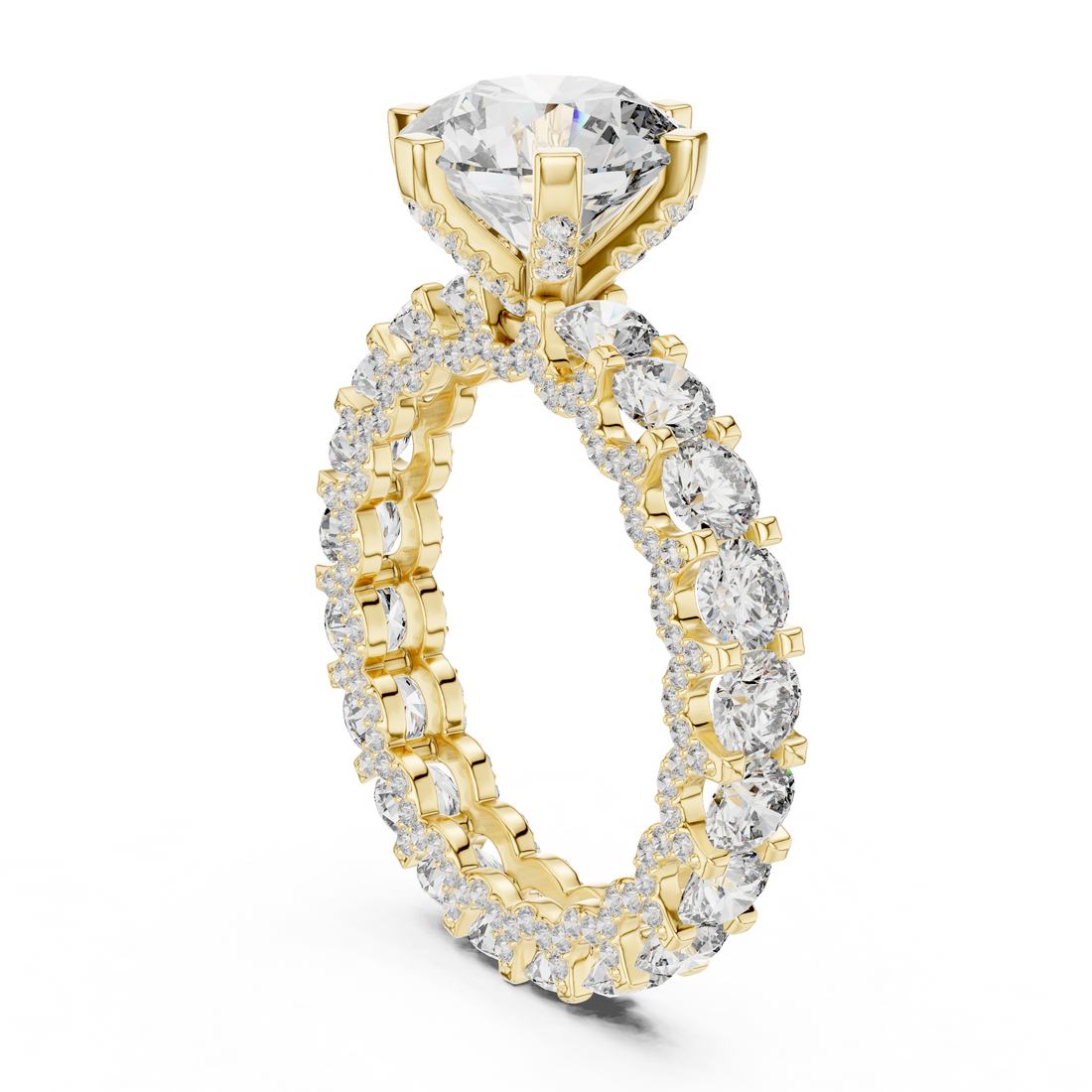 Simple gold chain necklace with fine polish.
