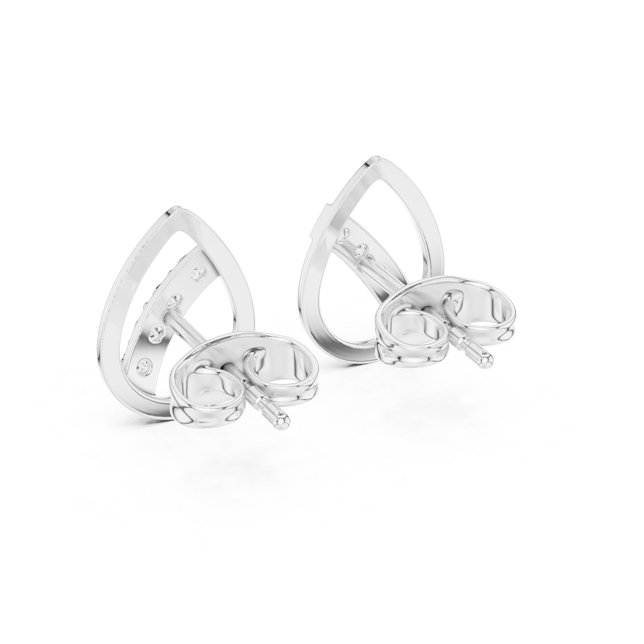 Infinity symbol necklace with sleek metal finish.