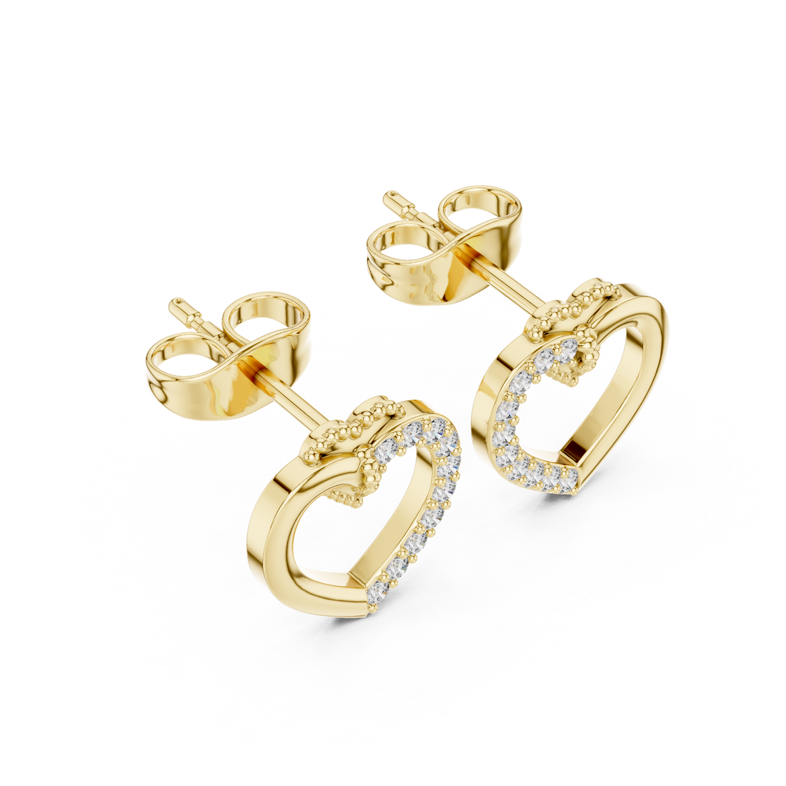 round-diamond-pave-open-heart-stud-earrings-with-graceful-curved-silhouette-7482