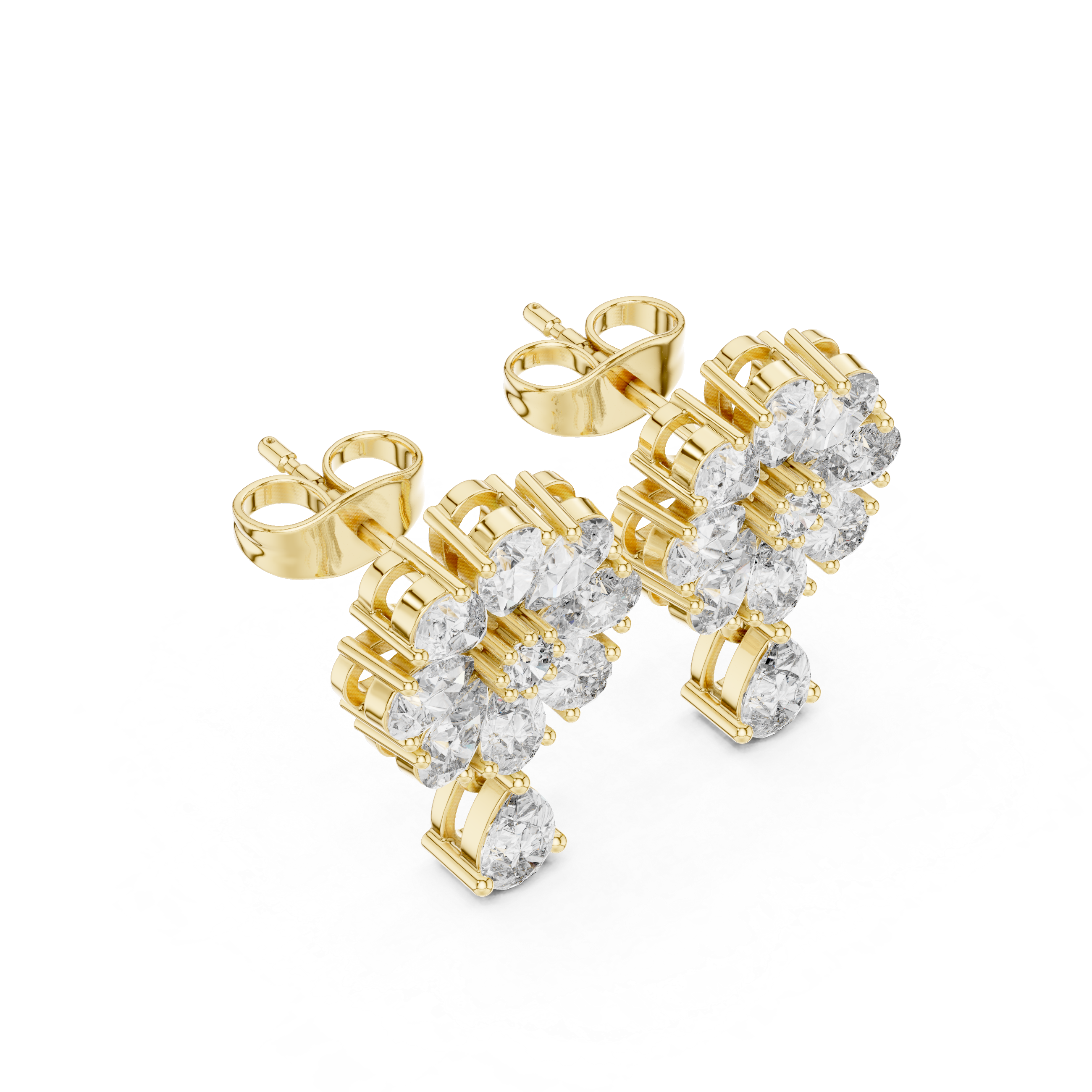 Luxury diamond nose stud with brilliant-cut stone and premium craftsmanship.