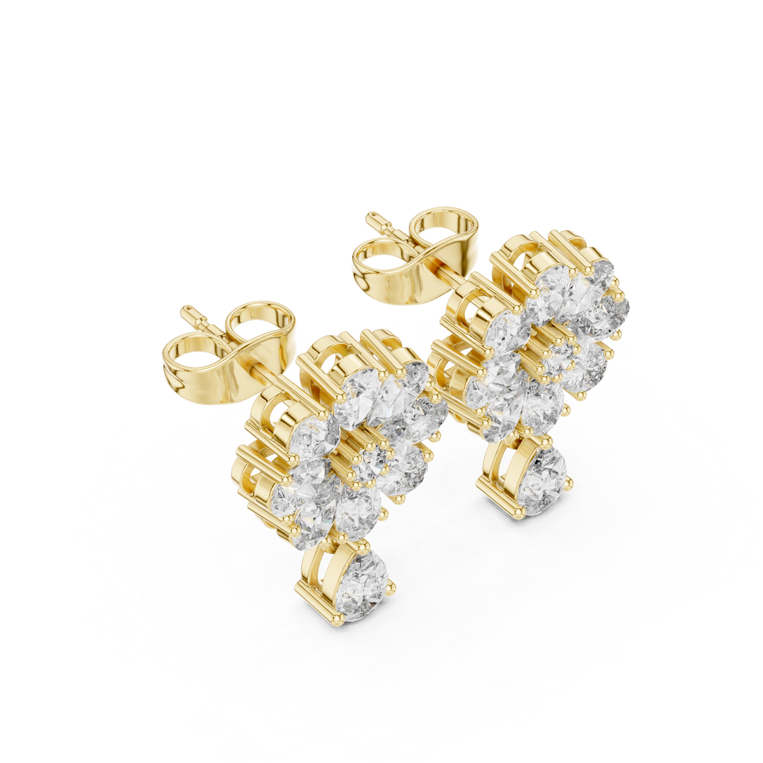 Luxury diamond nose stud with brilliant-cut stone and premium craftsmanship.