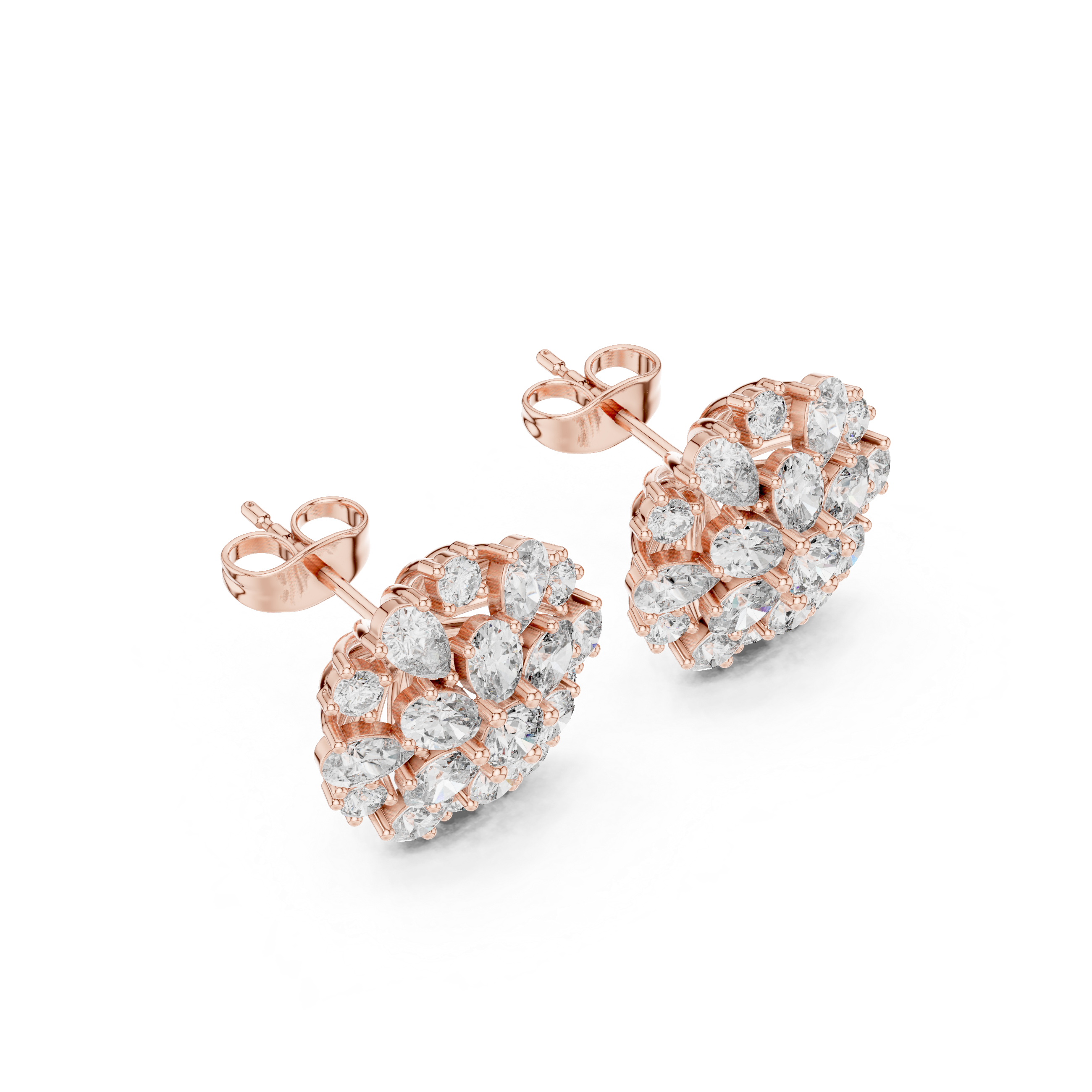 Elegant eternity ring featuring continuous circle of diamonds around the band.