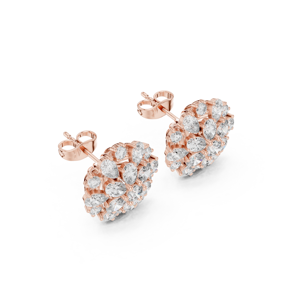 Elegant eternity ring featuring continuous circle of diamonds around the band.