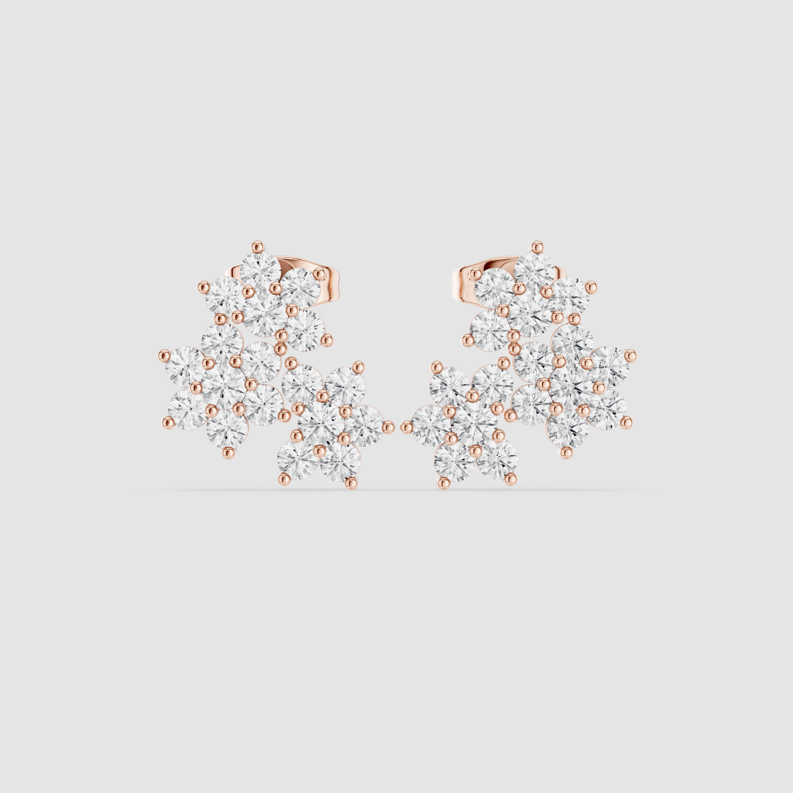Classic oval hoop earrings with polished gold circular structure.