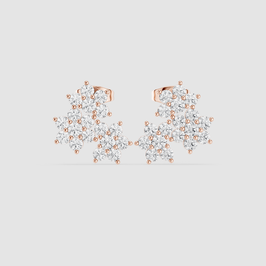Classic oval hoop earrings with polished gold circular structure.