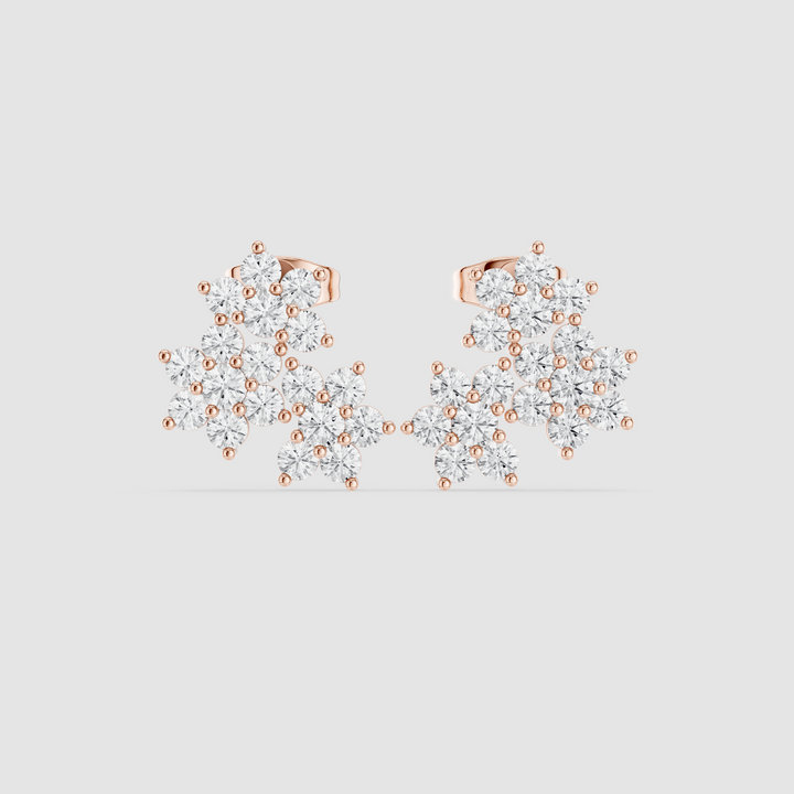 Classic oval hoop earrings with polished gold circular structure.