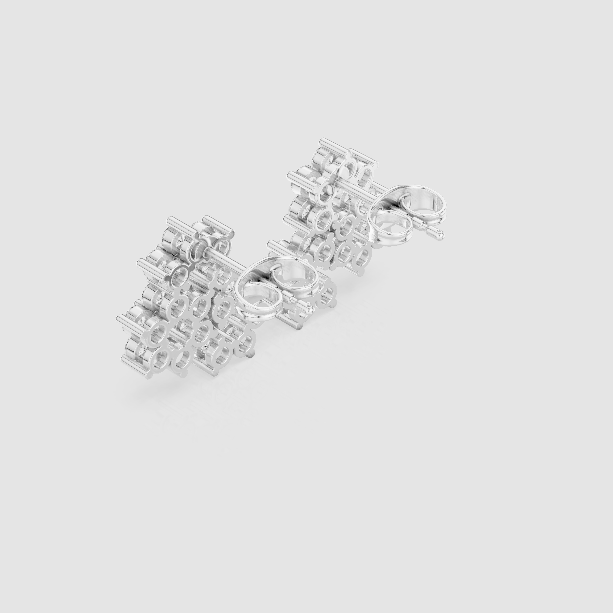 Stylish bar pendant necklace featuring horizontal metal bar with clean finish.