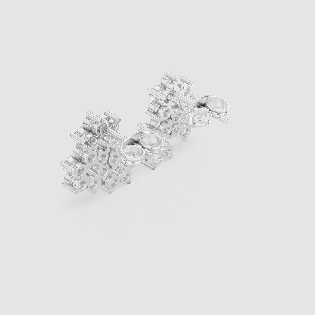 Stylish bar pendant necklace featuring horizontal metal bar with clean finish.