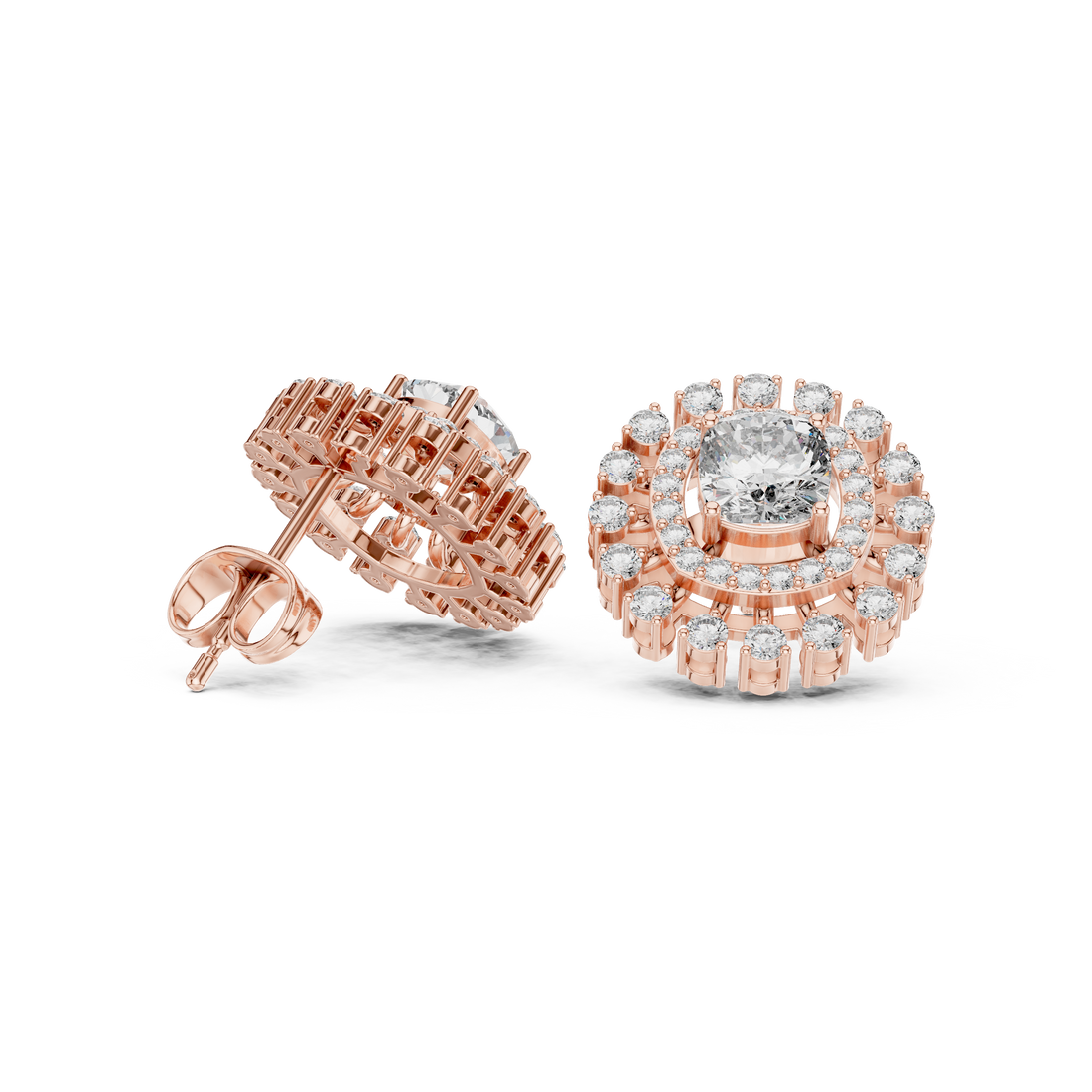 Traditional gold toe ring featuring engraved floral patterns.