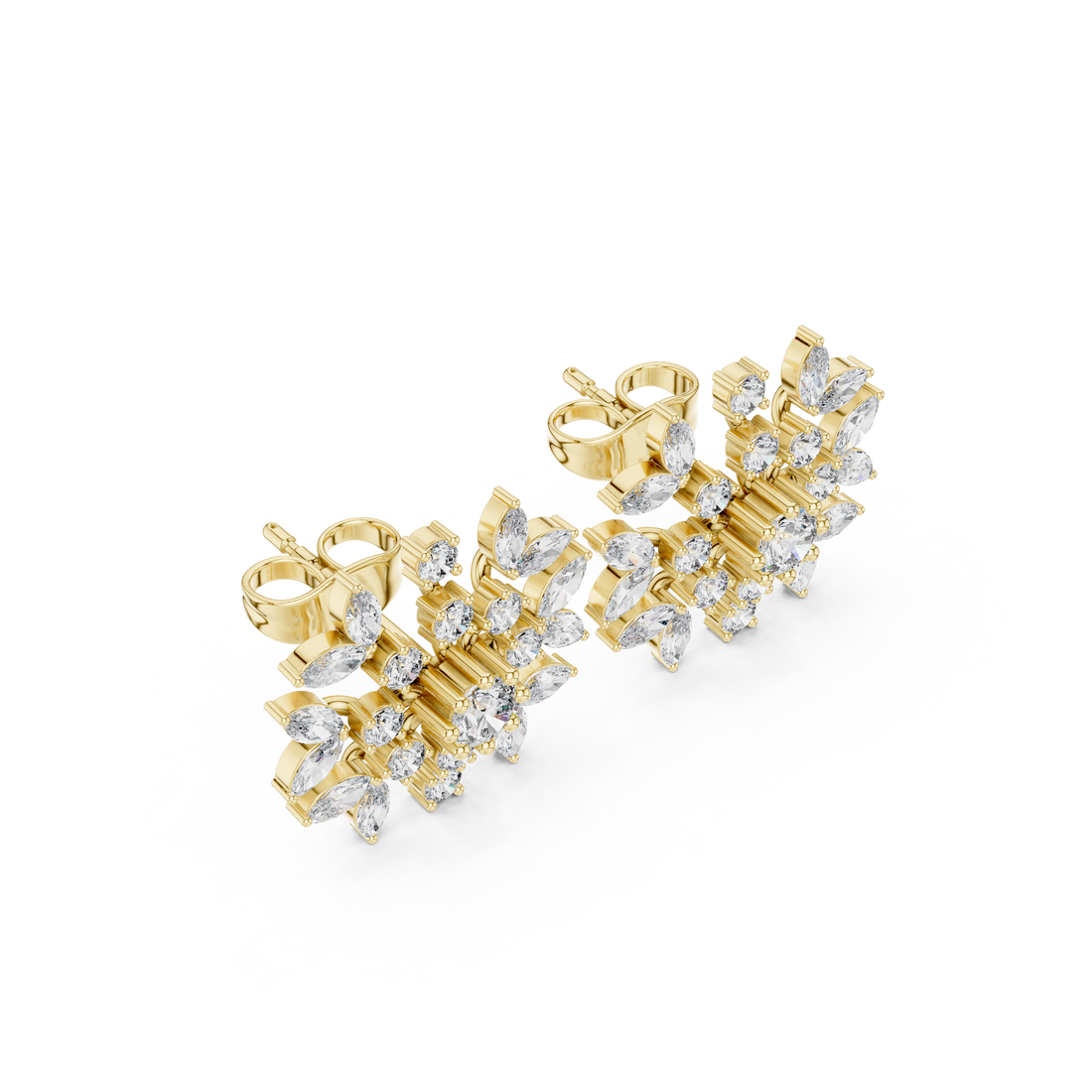 Infinity pendant necklace in polished gold.