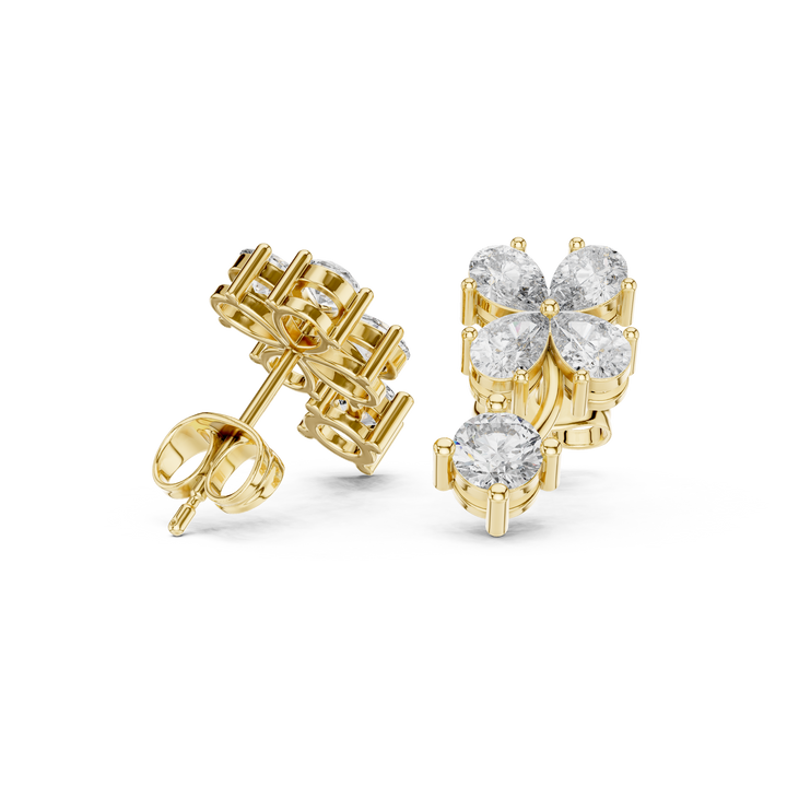 Children's gold bracelet with lightweight design.