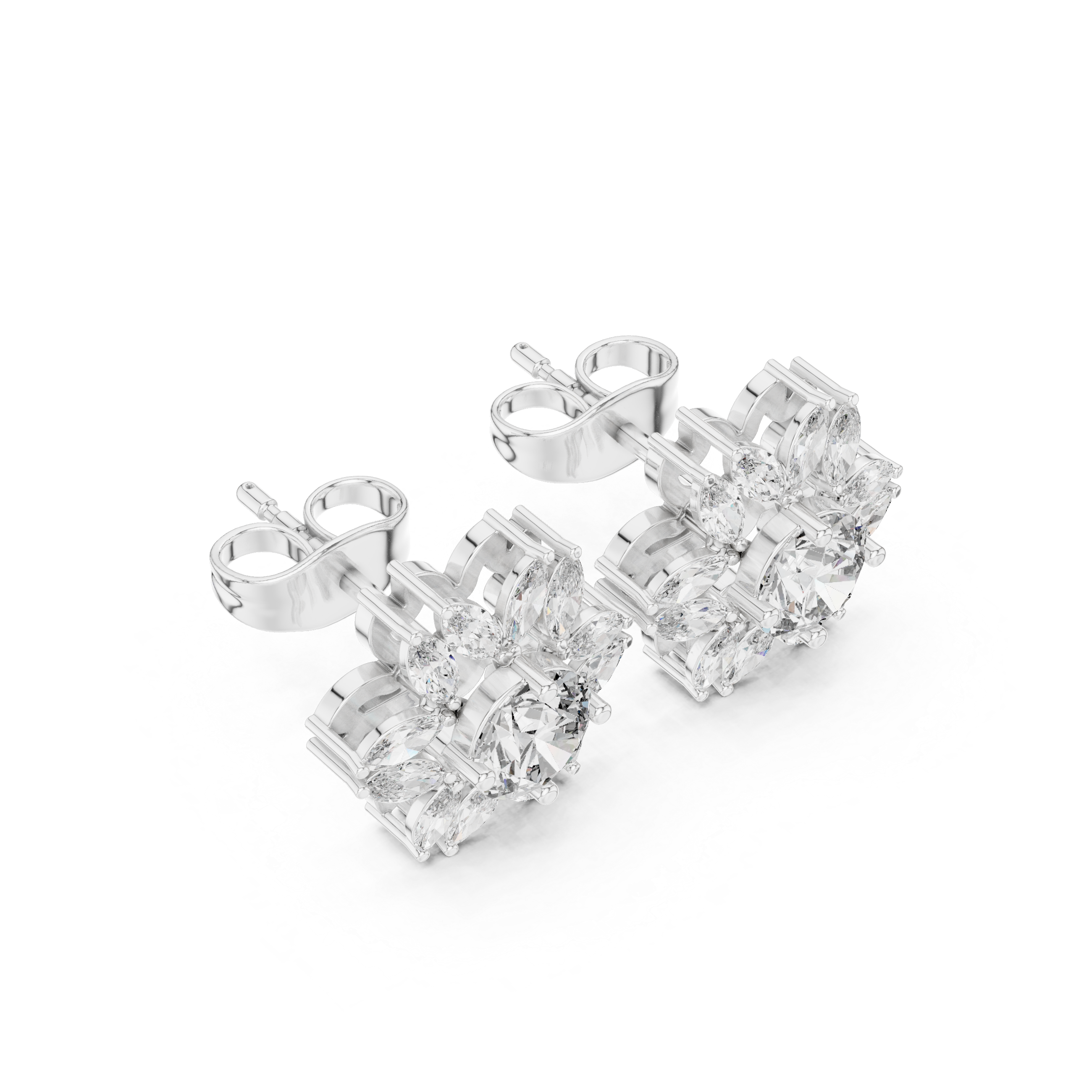 Diamond bridal set with luxury design.