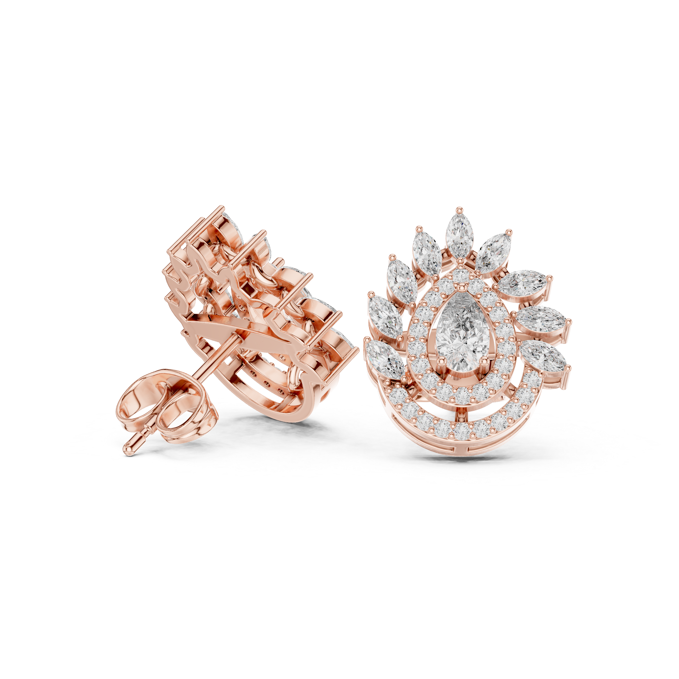 Decorative toe ring with engraved detail.