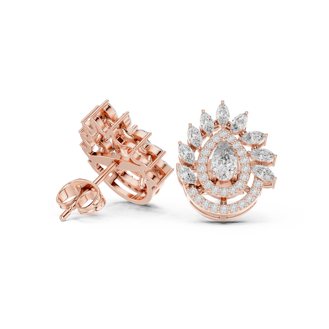 Decorative toe ring with engraved detail.