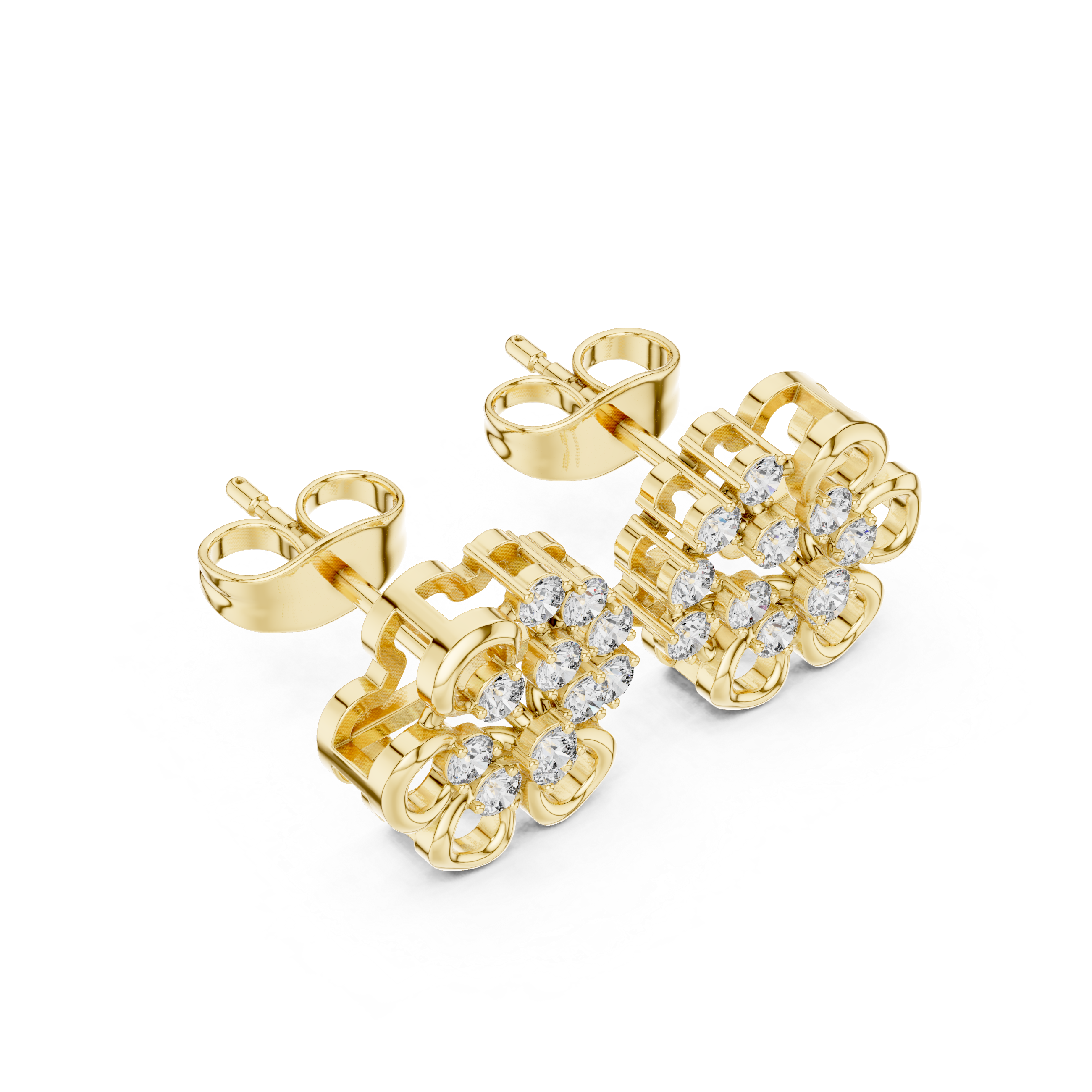 Floral engraved toe ring in silver.