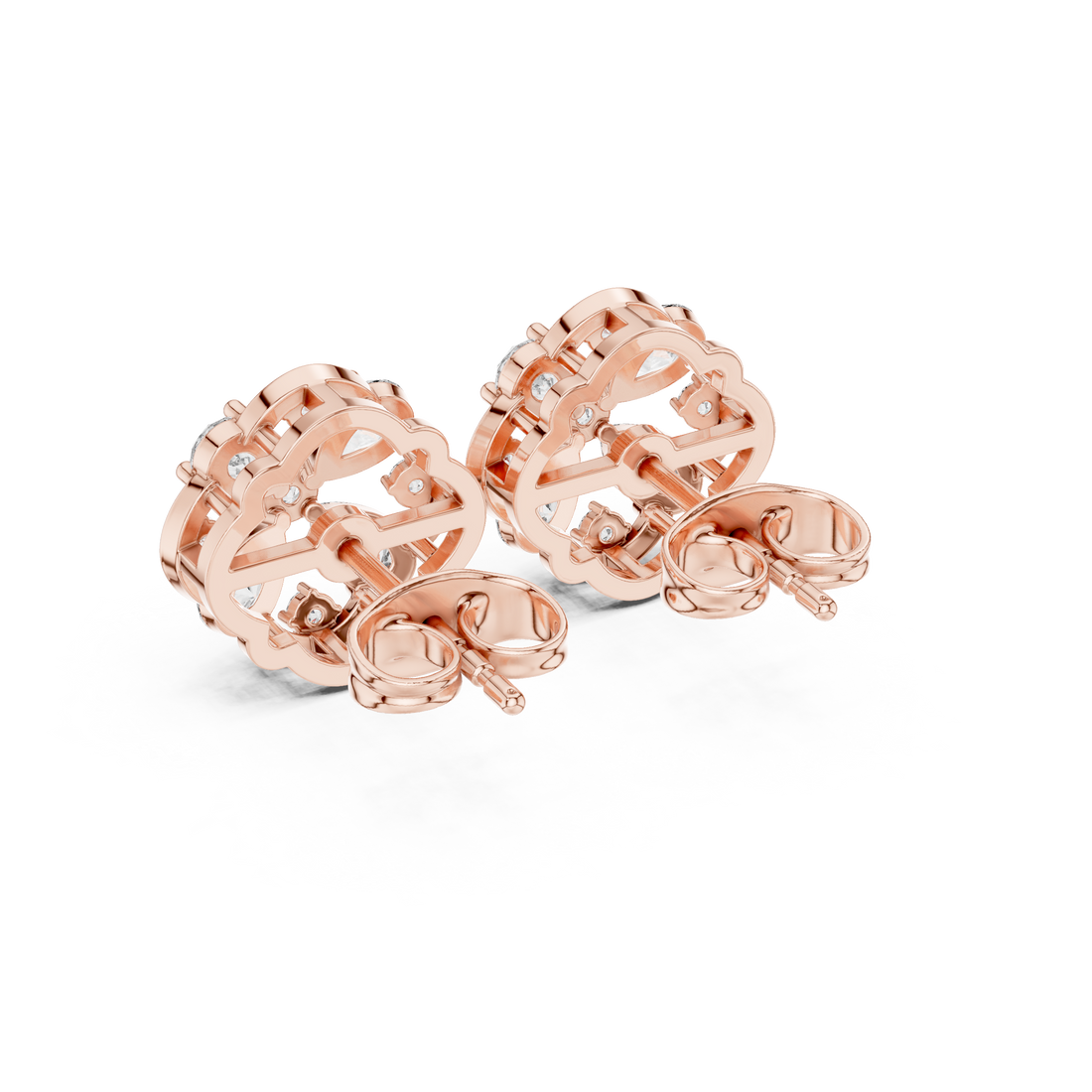 Open band ring with modern styling.