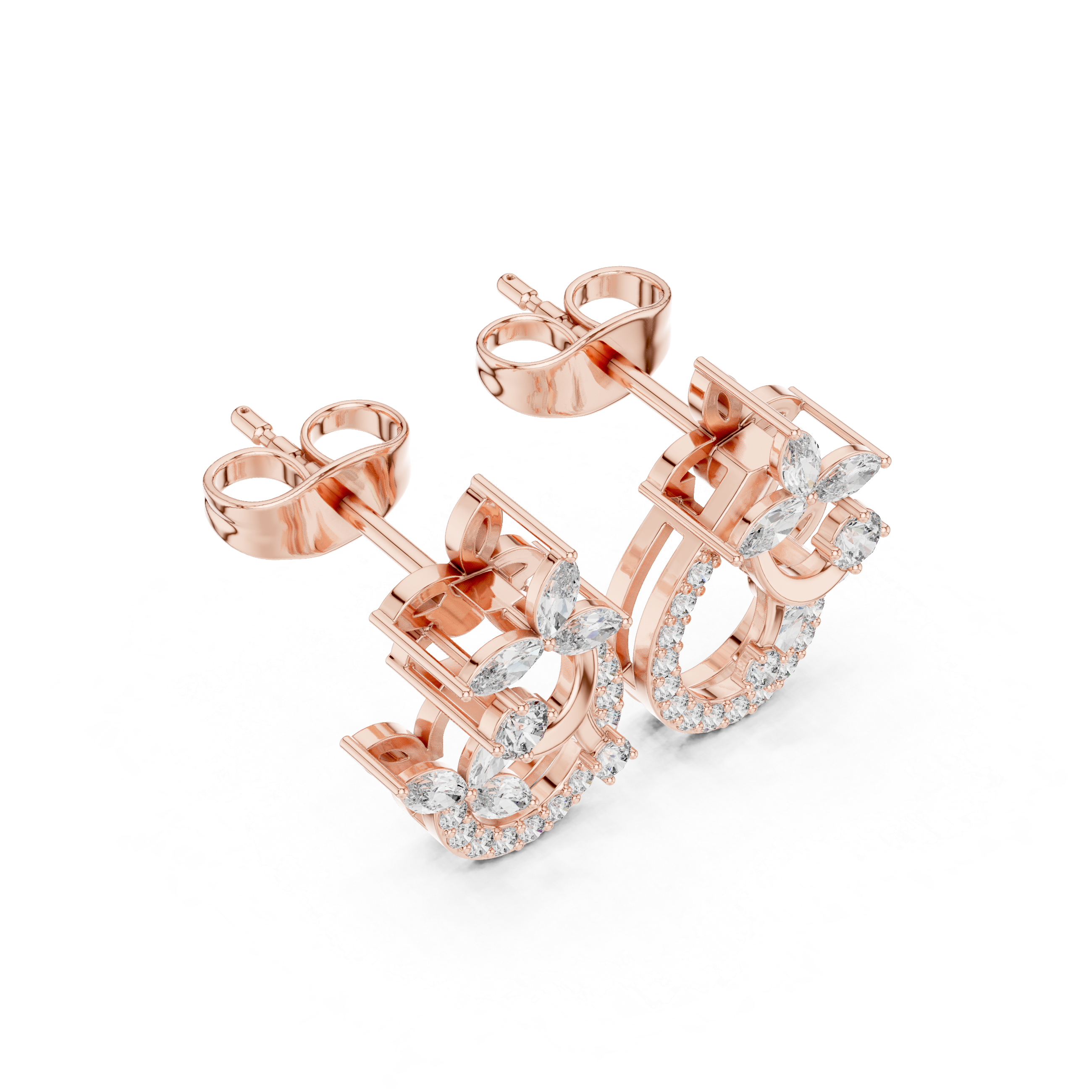 Diamond tennis bracelet with uniform stones.