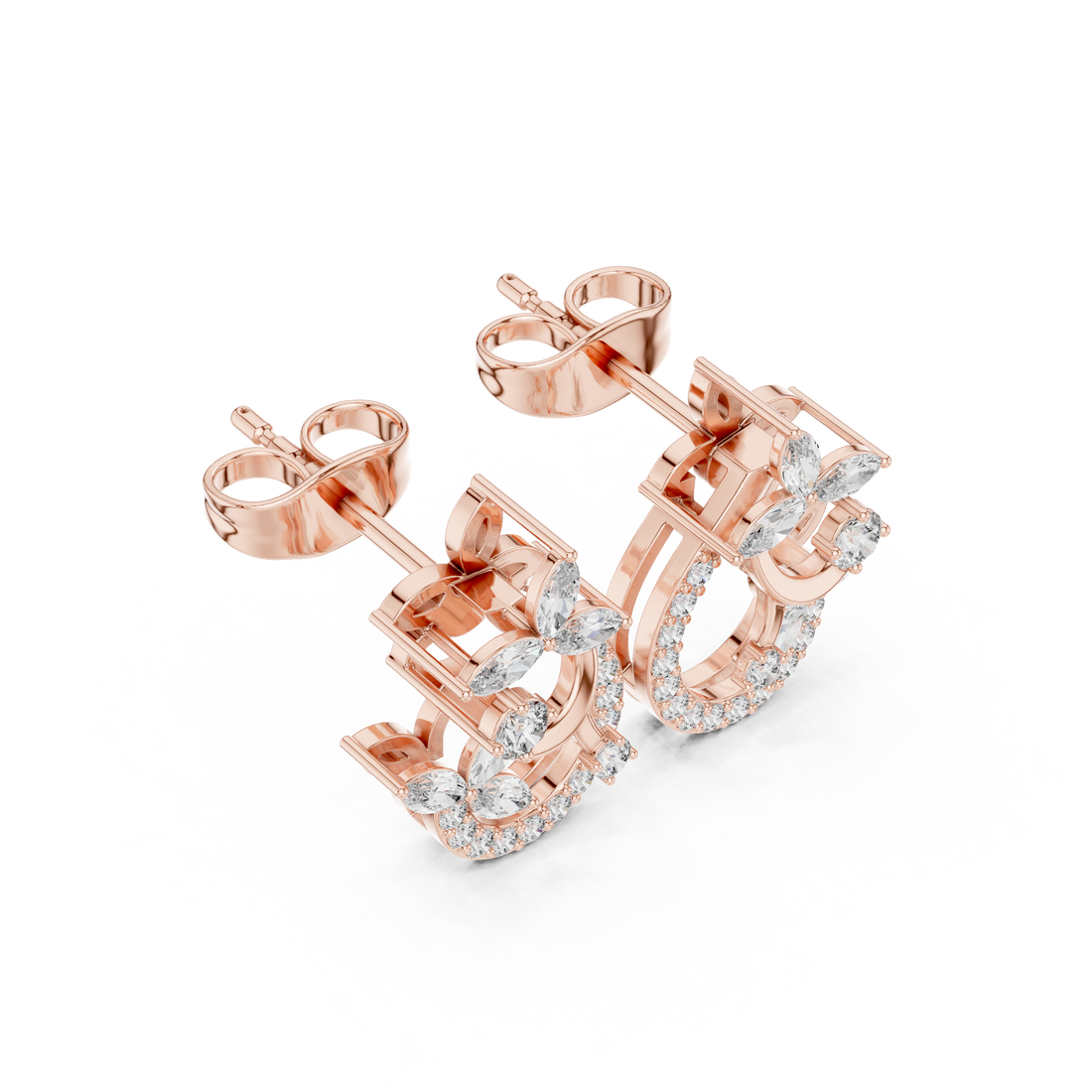 Diamond tennis bracelet with uniform stones.
