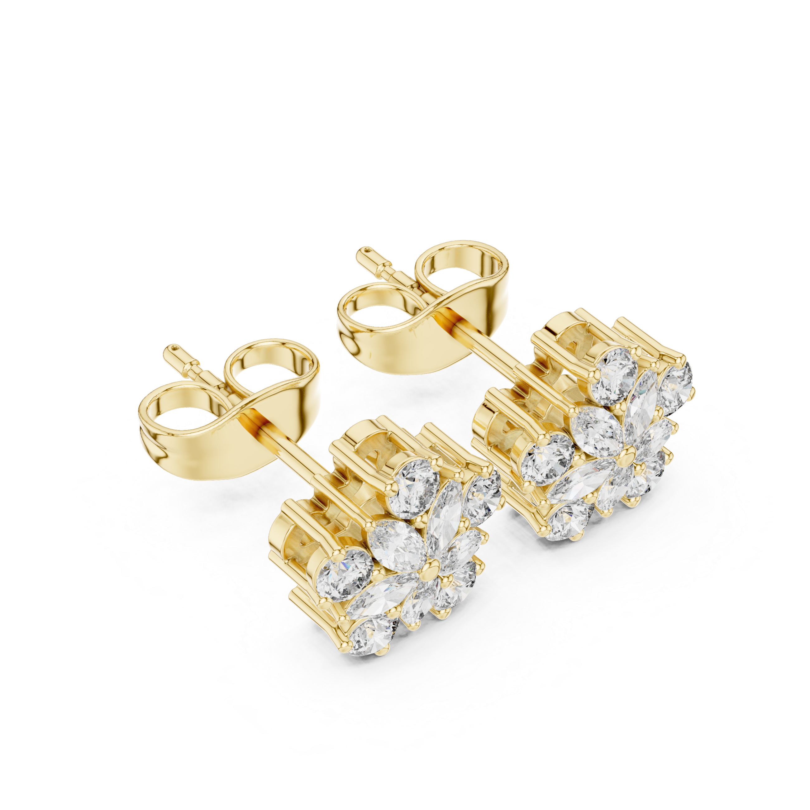 Anniversary band with sparkling accents.