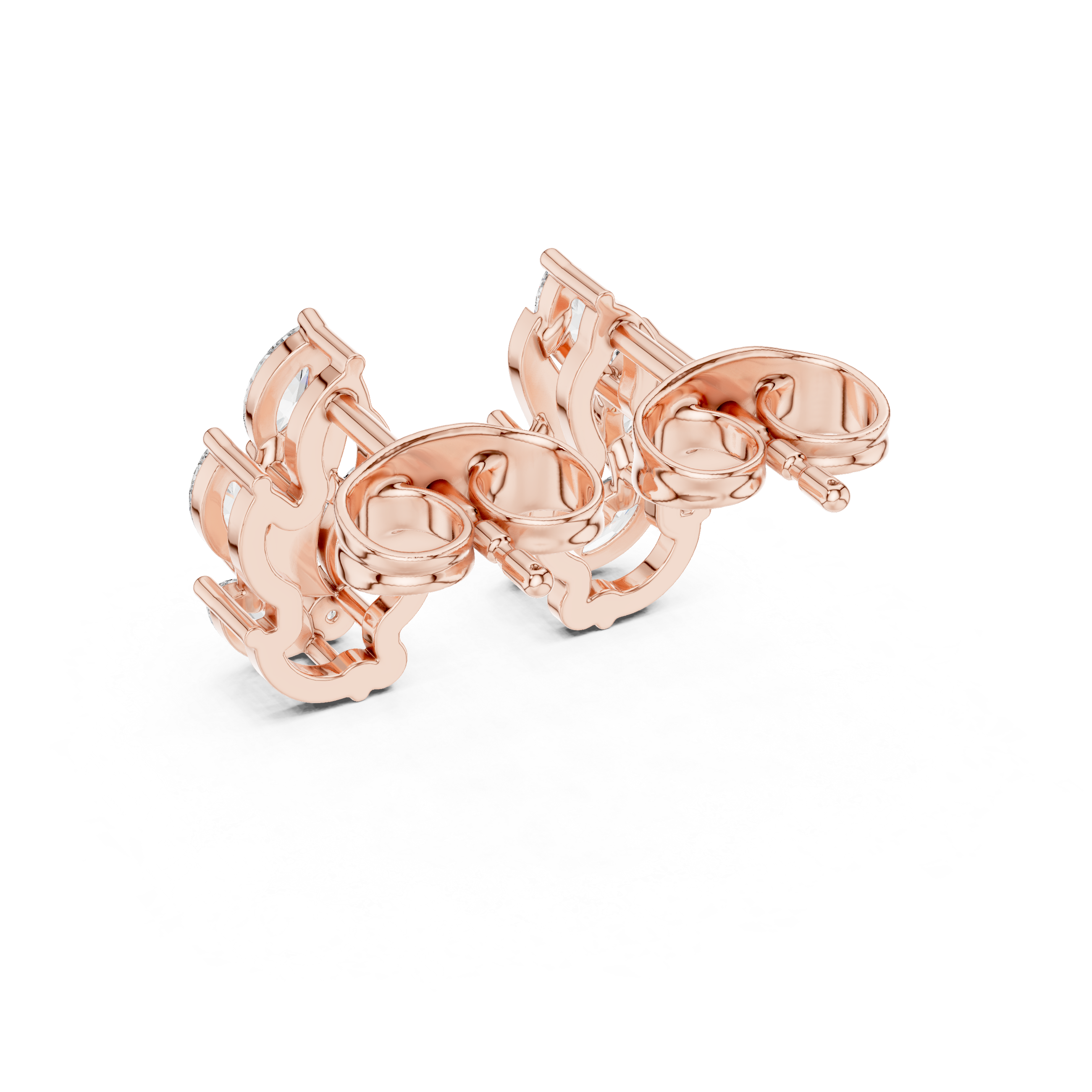 Gold choker necklace with sleek finish.