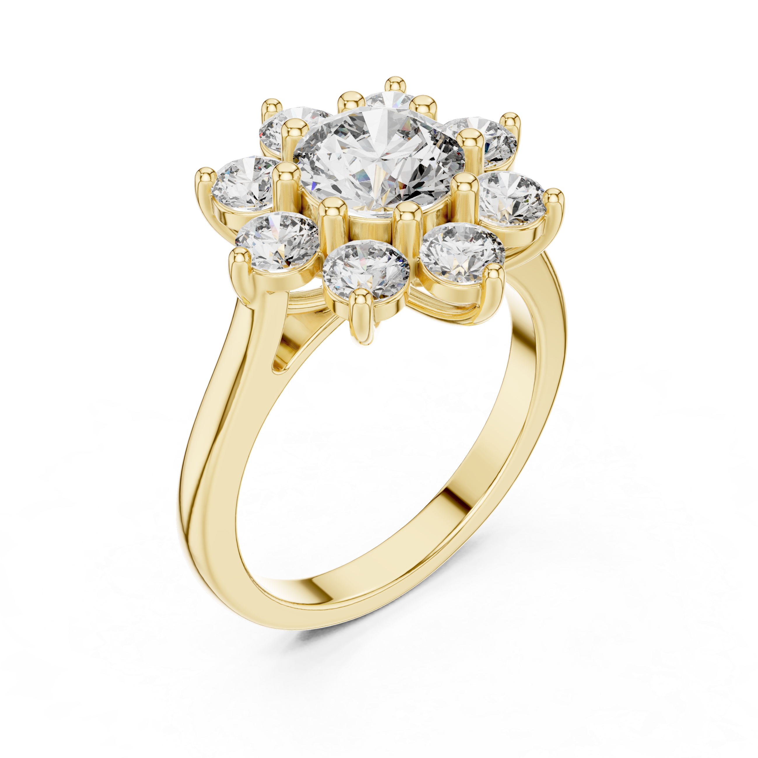 Gemstone earrings with vibrant sparkle.