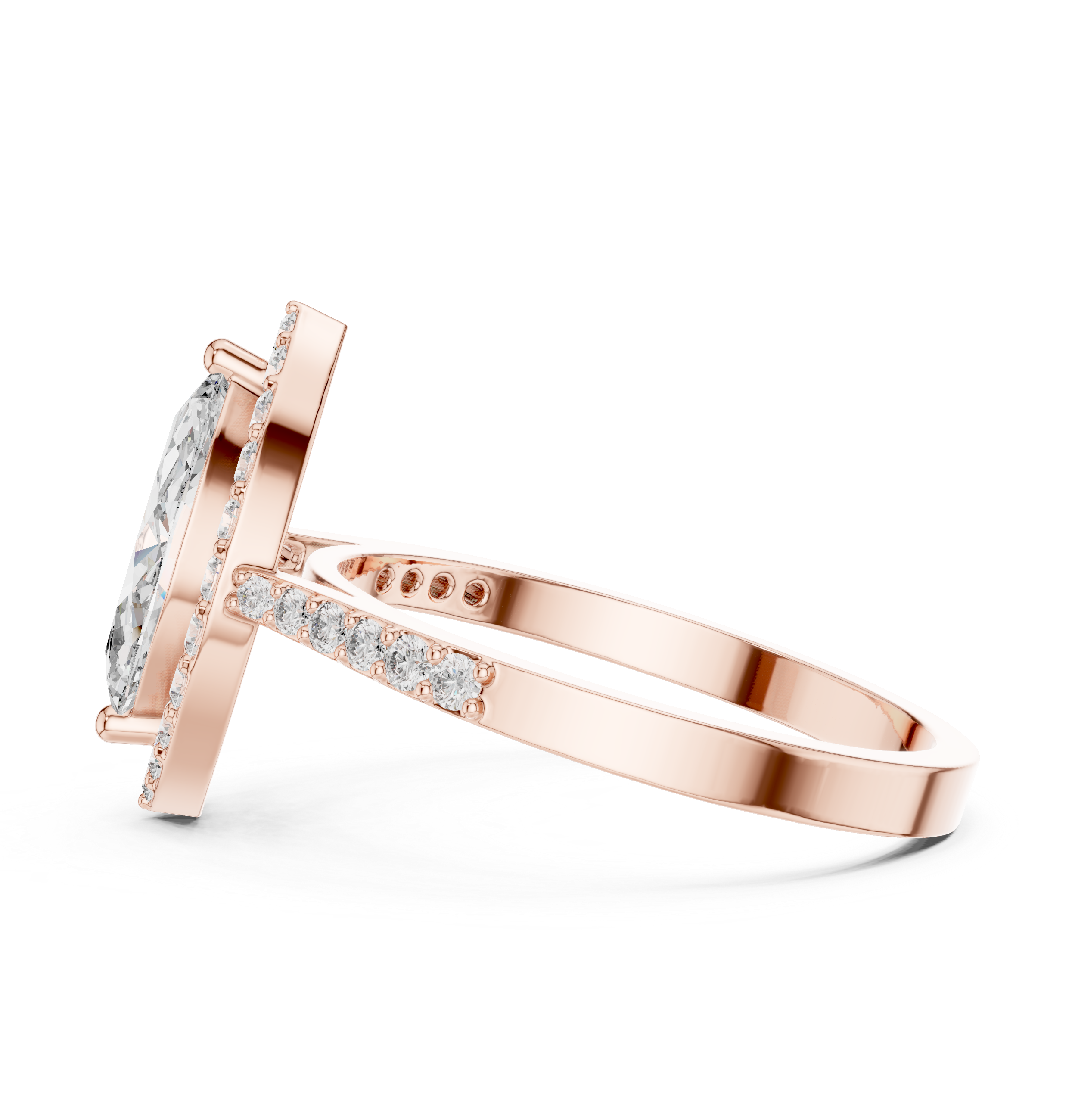 Pearl huggie earrings with delicate finish.