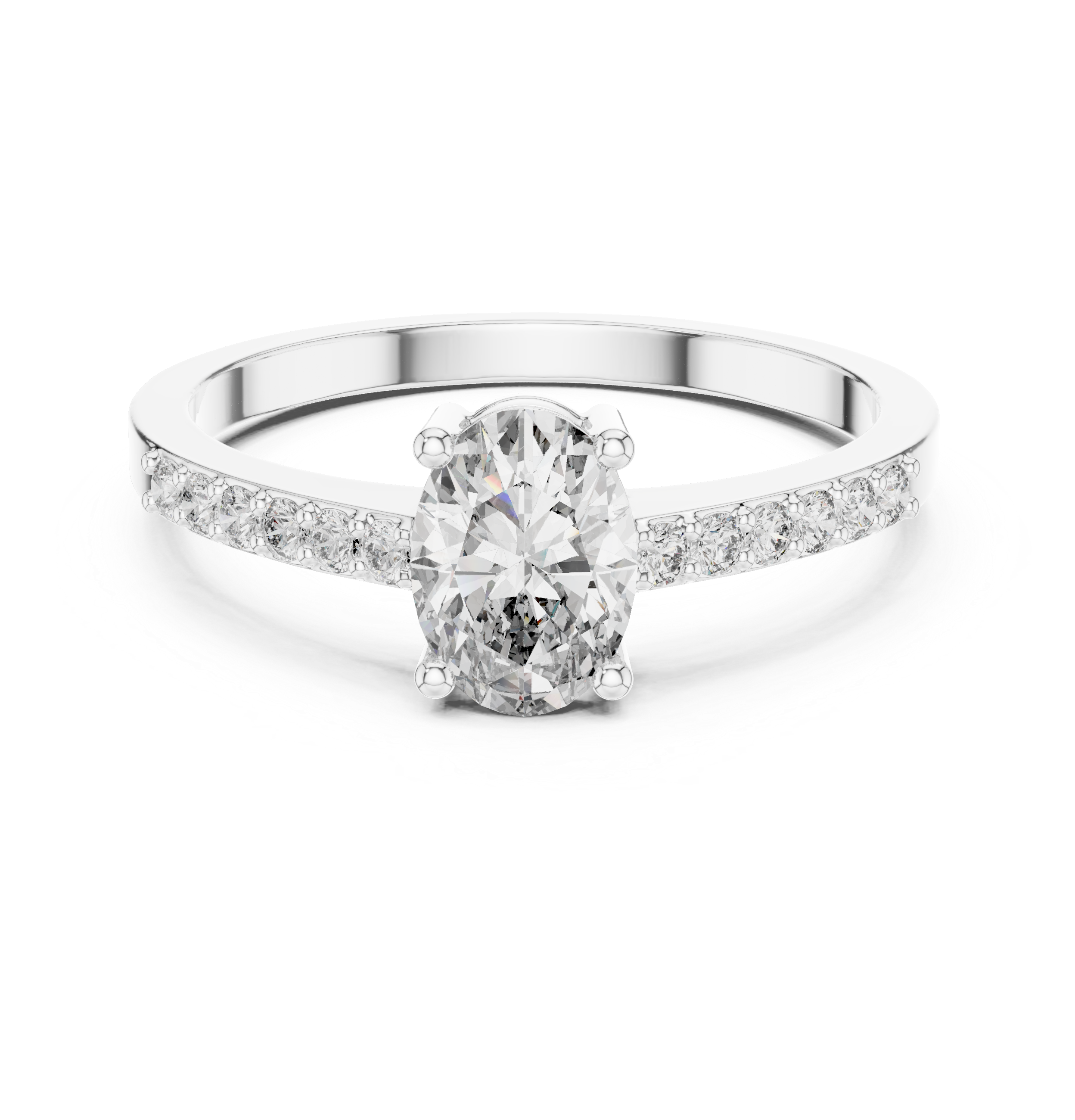 Thin diamond bracelet with elegant sparkle.