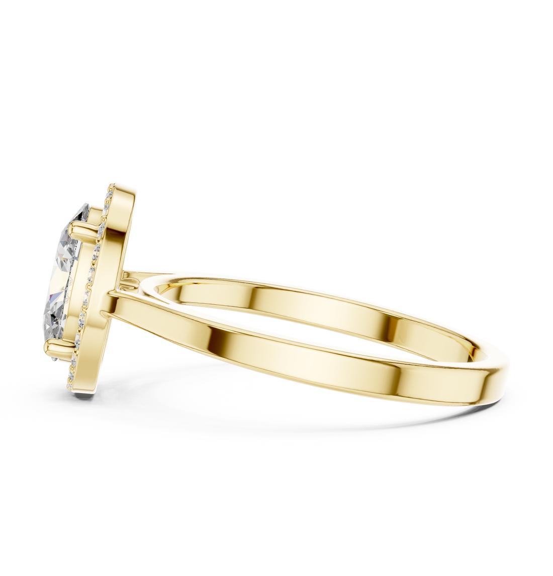 Silver adjustable toe ring with modern finish.