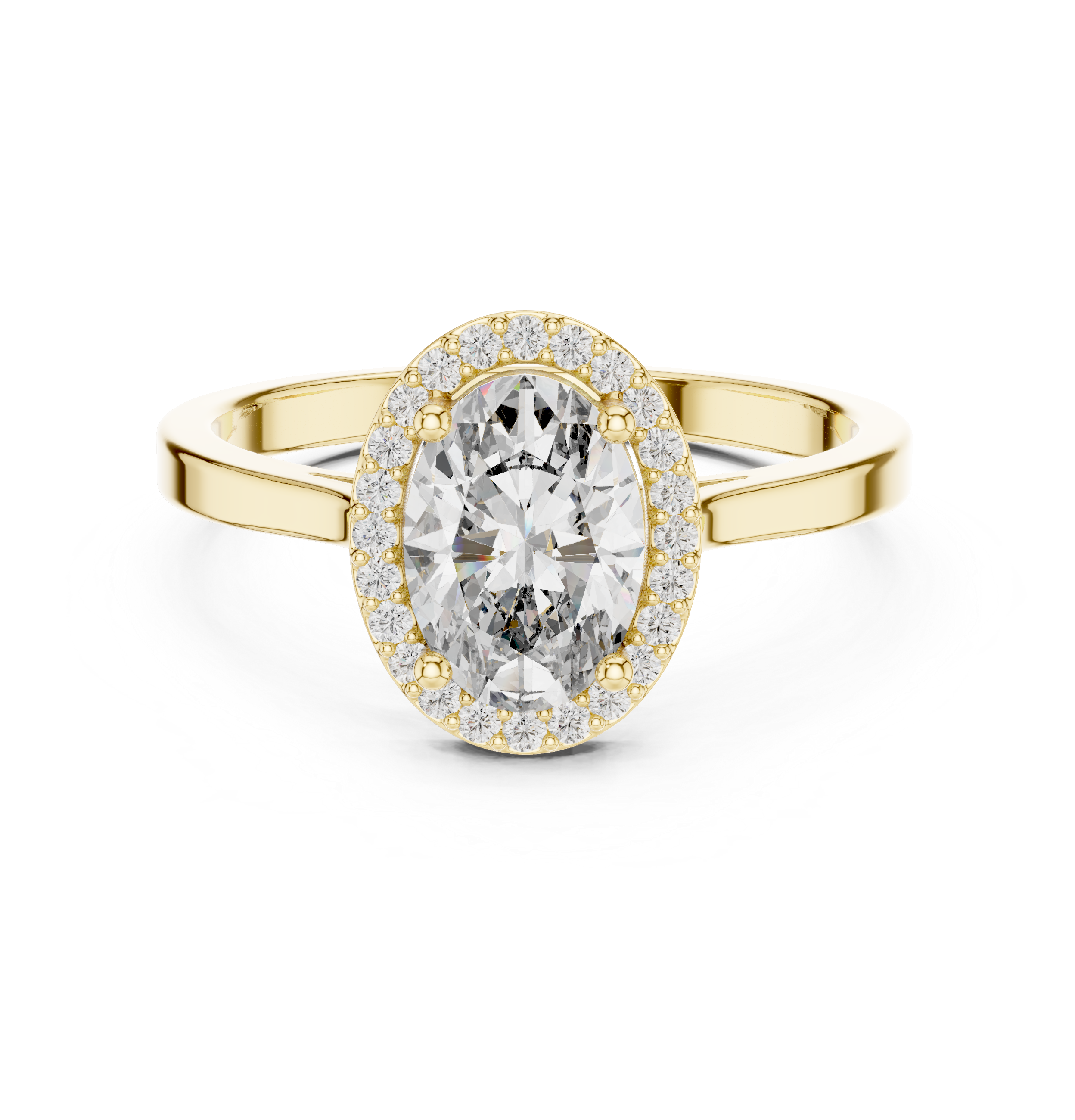 Decorative gemstone toe ring with round stone.