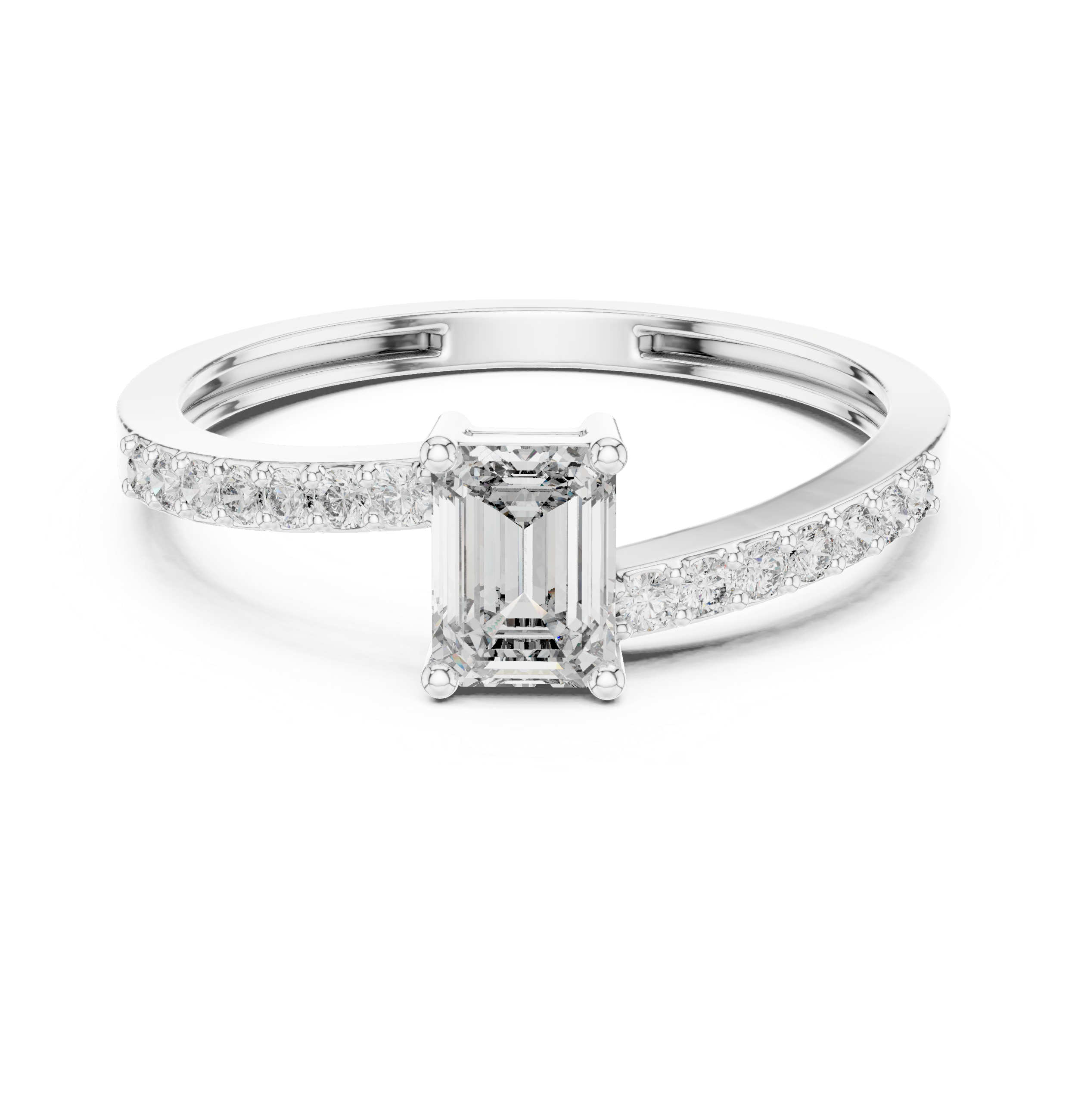 Men's polished band ring with sleek finish.