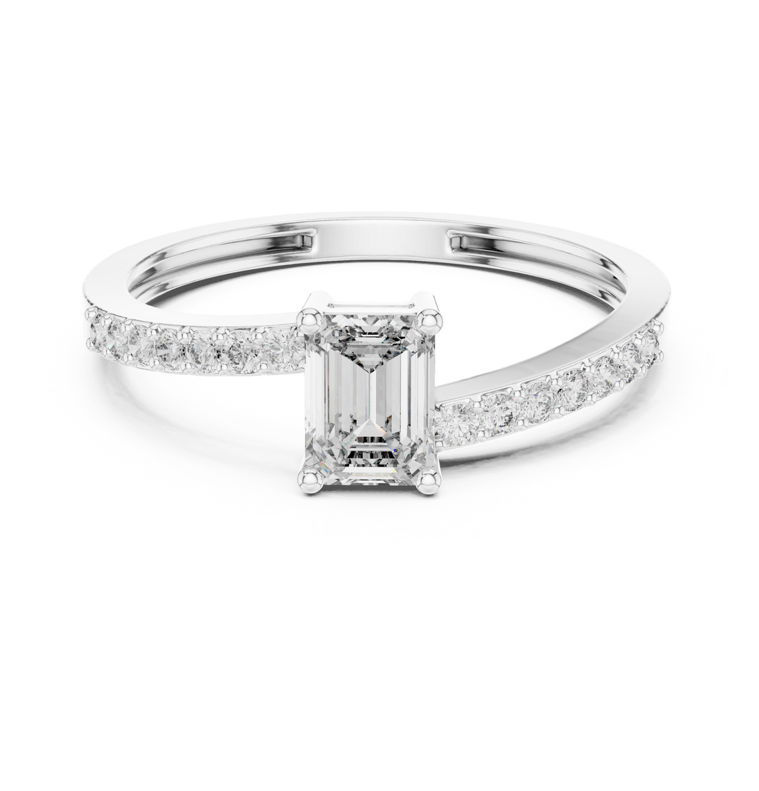 Men's polished band ring with sleek finish.