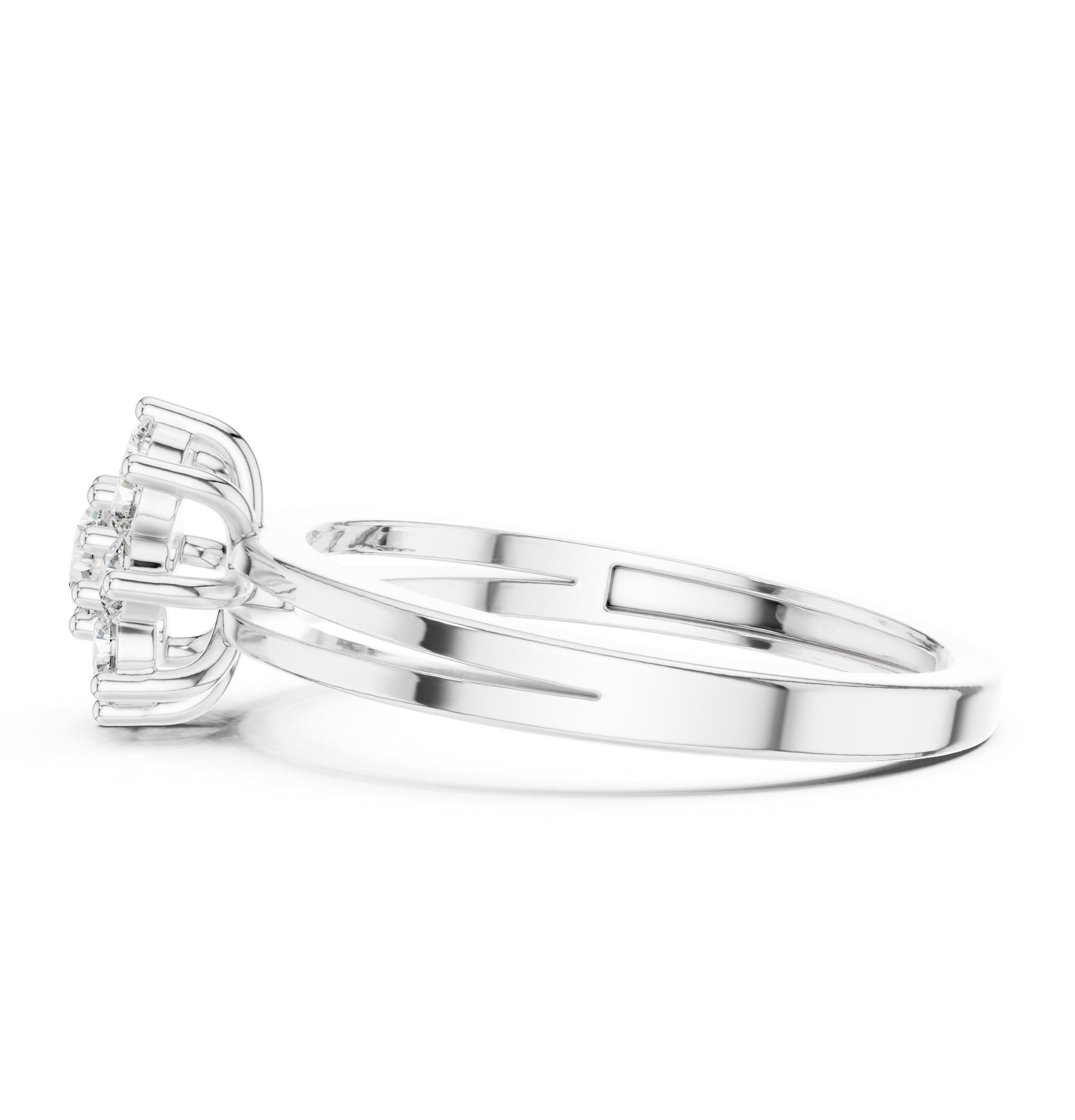 Engraved cuff bracelet with decorative texture.