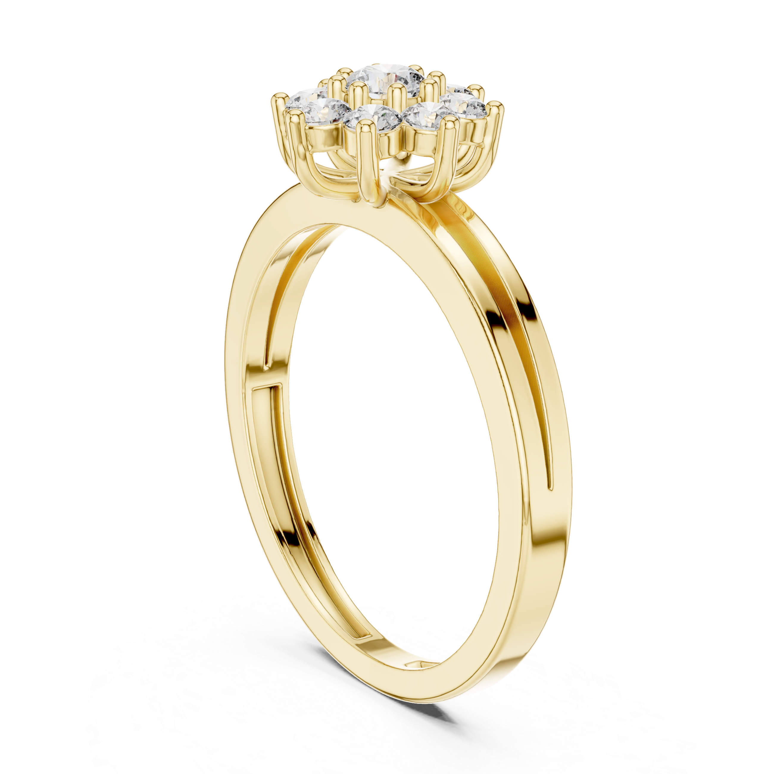 Classic coordinated bridal jewellery set.