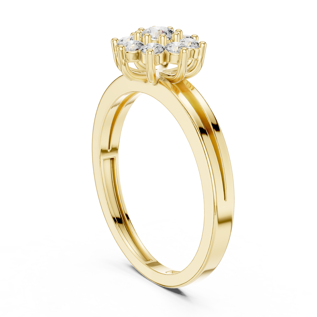 Classic coordinated bridal jewellery set.