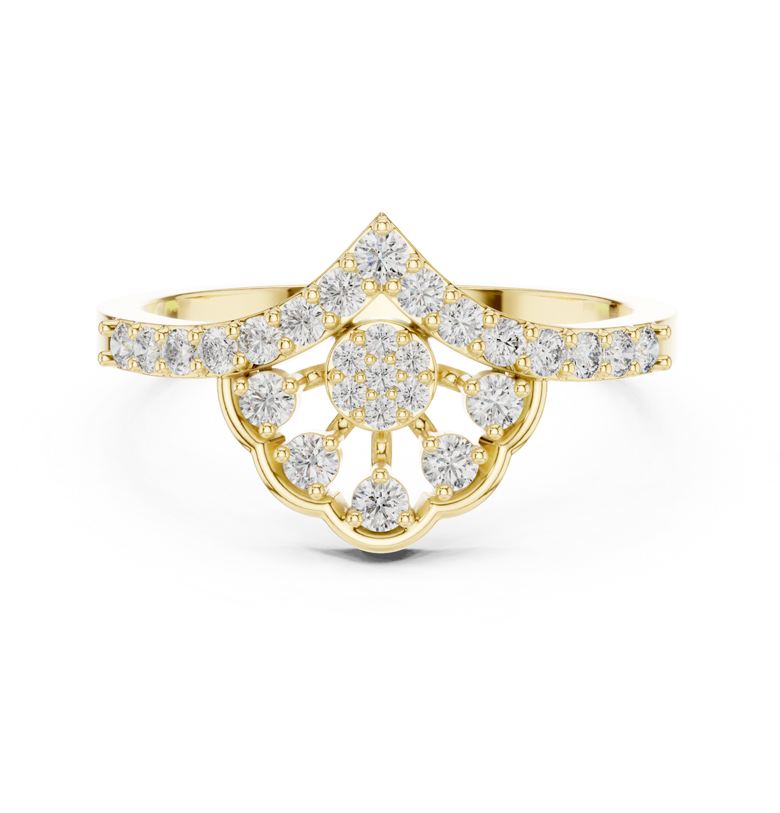 Adjustable toe ring with modern slim band.
