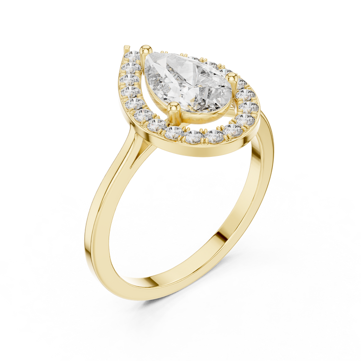 Smooth polished wedding band with timeless style.