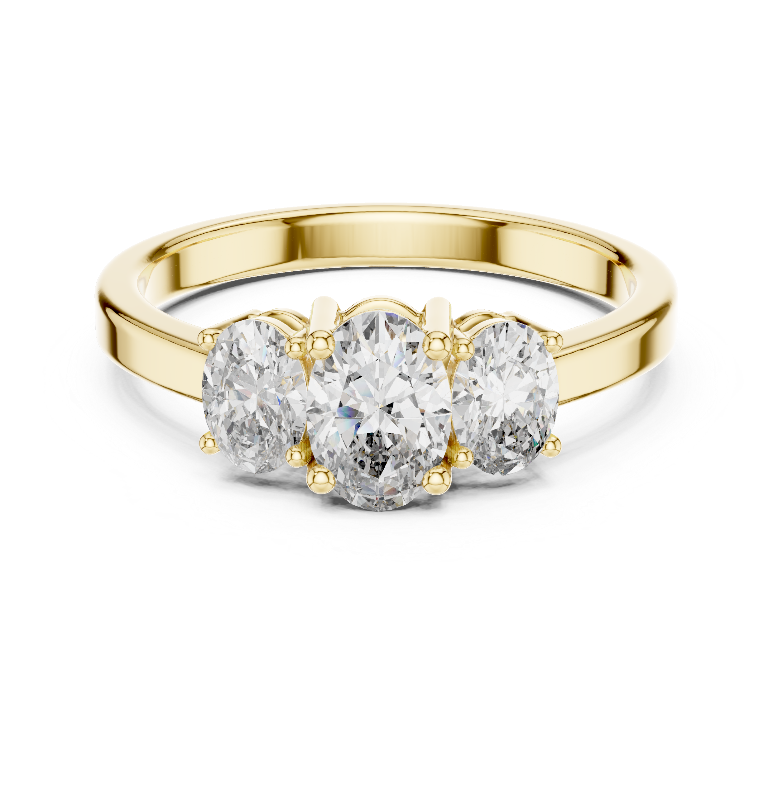 Gold chain bracelet with elegant simplicity.